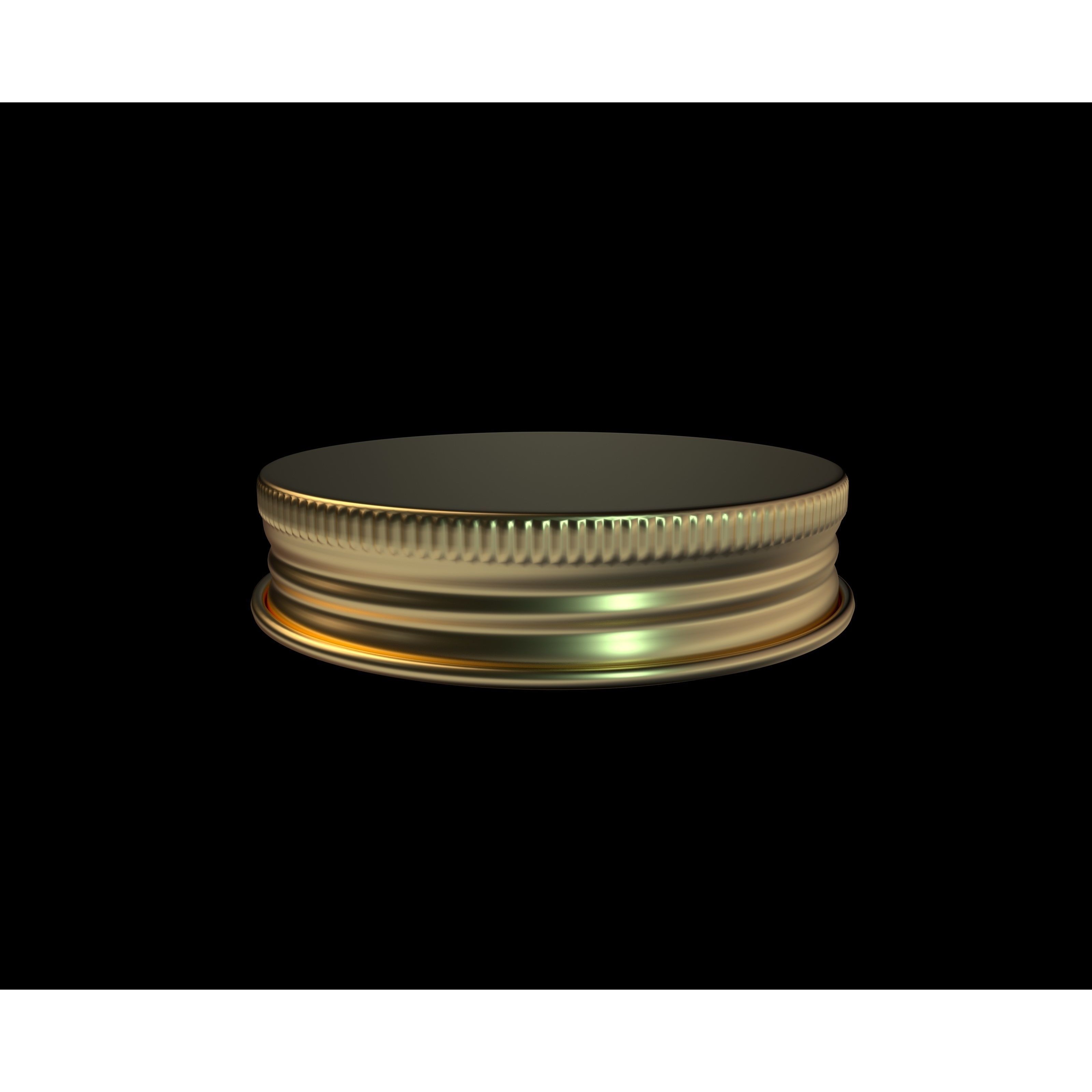 Bottle Caps 3D Model – Realistic Kitchenware Asset, FBX & OBJ - View 6