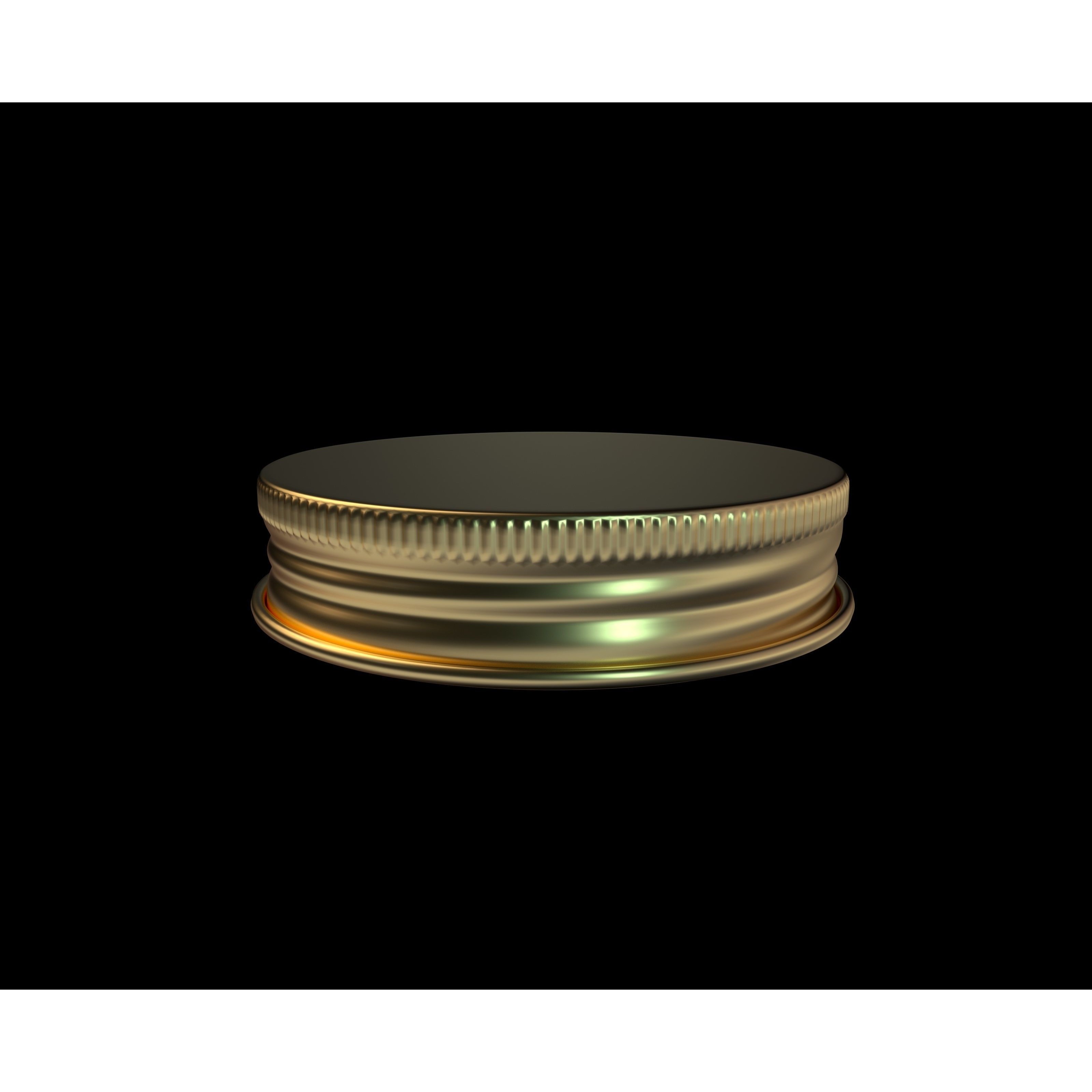 Bottle Caps 3D Model – Realistic Kitchenware Asset, FBX & OBJ - View 7