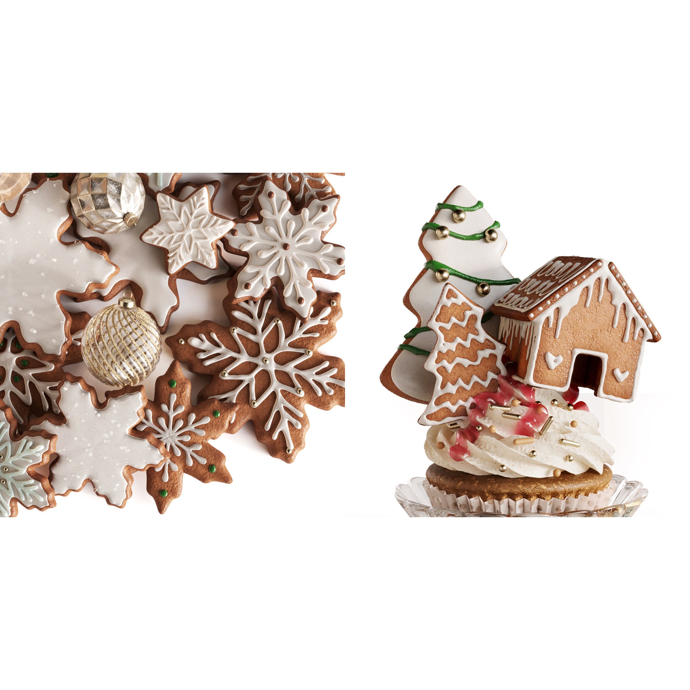 Christmas Cookies 3D Model – High Poly PBR Textured FBX - View 4