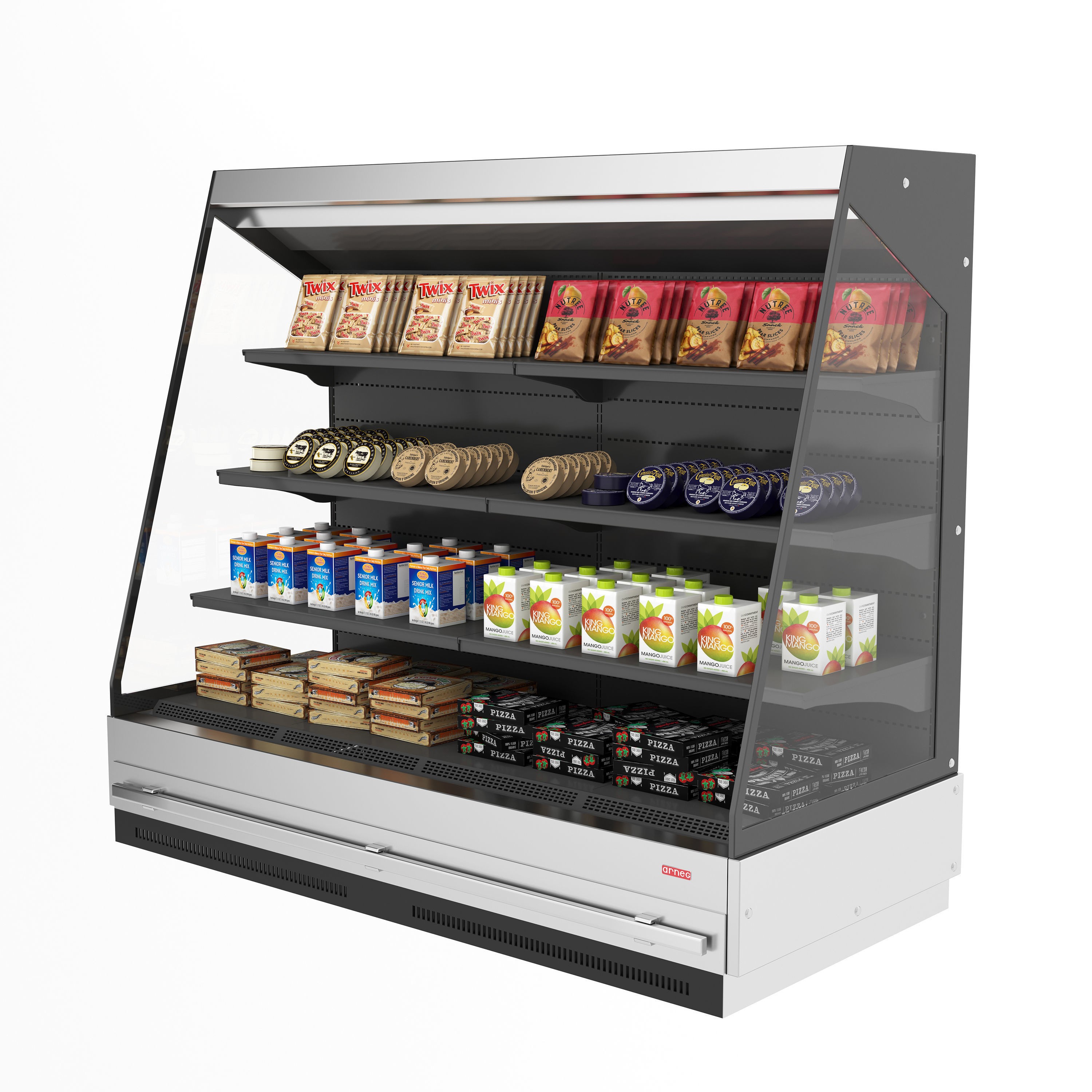 Lisbona 2 3D Model – Refrigerated Cabinet, PBR Textures, FBX - View 3