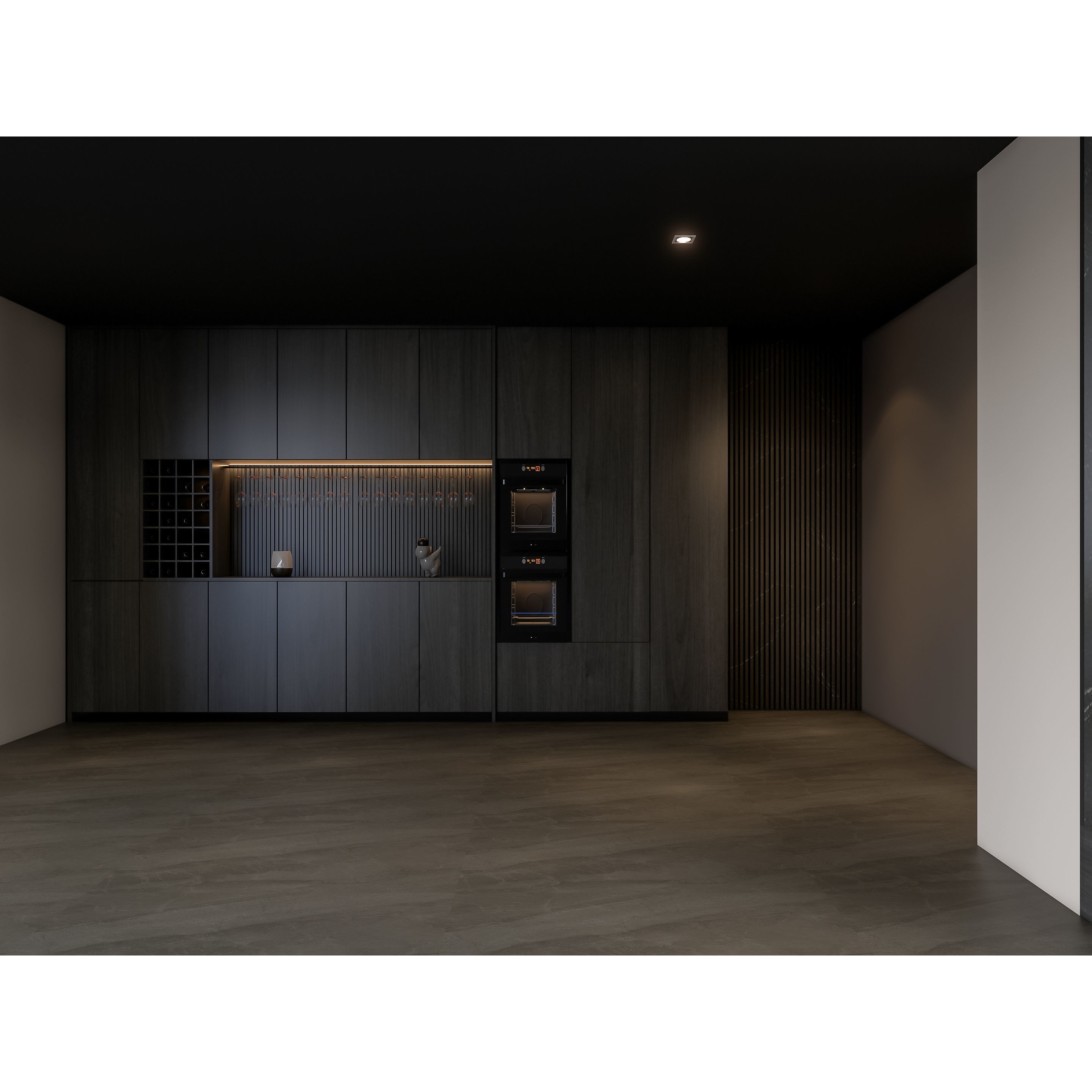 Elegant Living Room - Customizable 3D Model - View 15