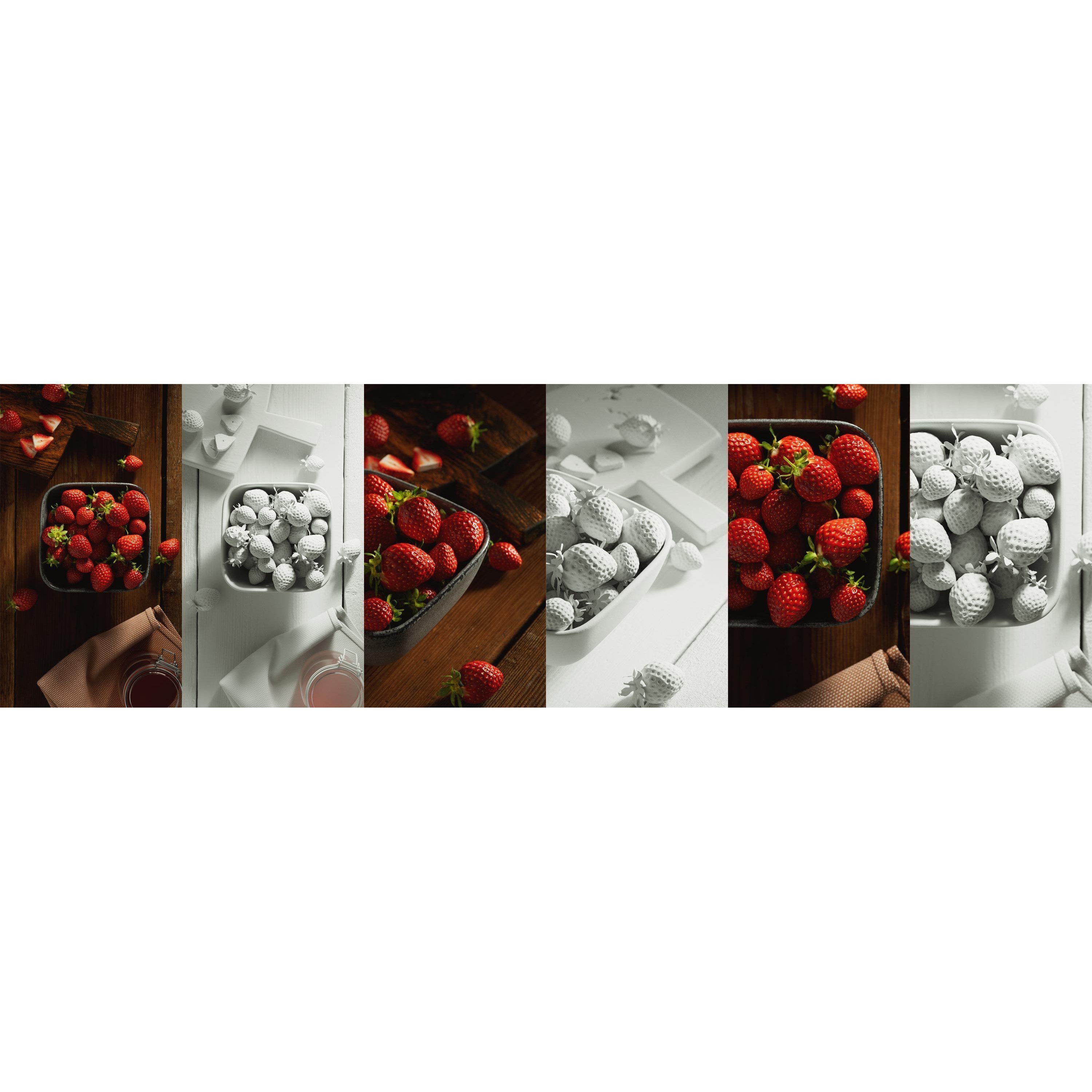 Strawberry 3D Model – Realistic PBR Scanned Asset, FBX