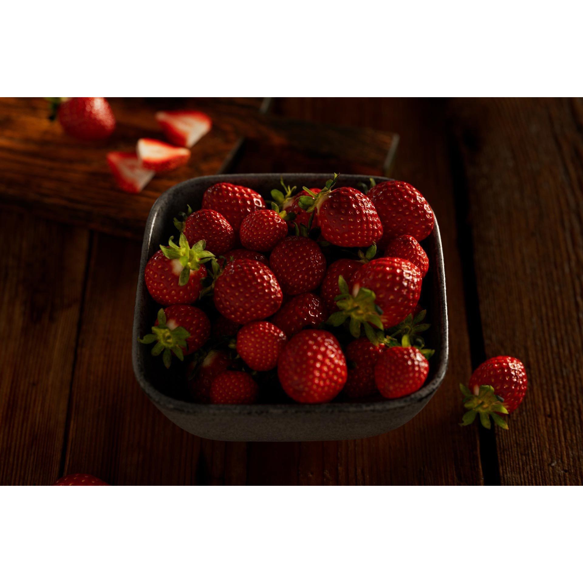 Strawberry 3D Model – Realistic PBR Scanned Asset, FBX - View 3