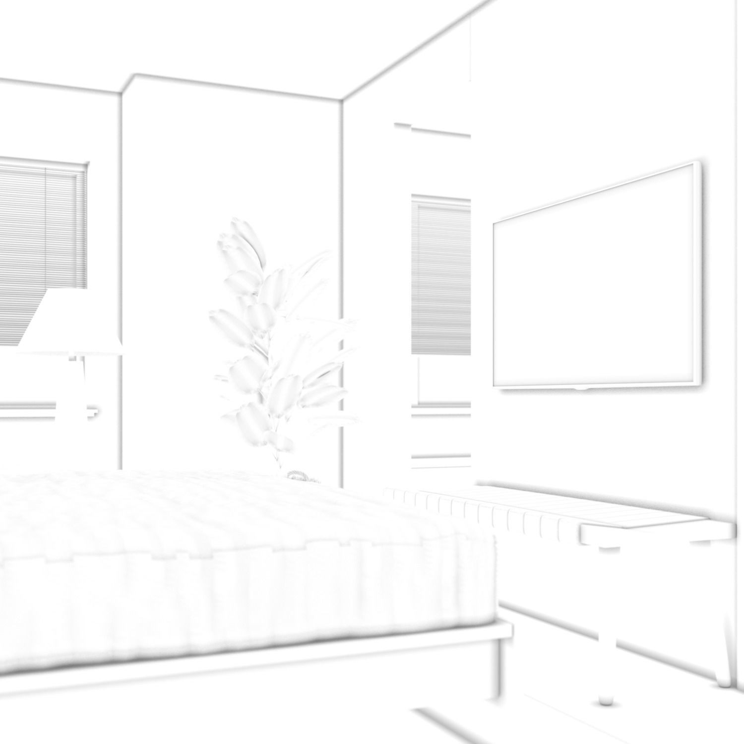 New York Apartment - Contemporary Interior 3D Model - View 18