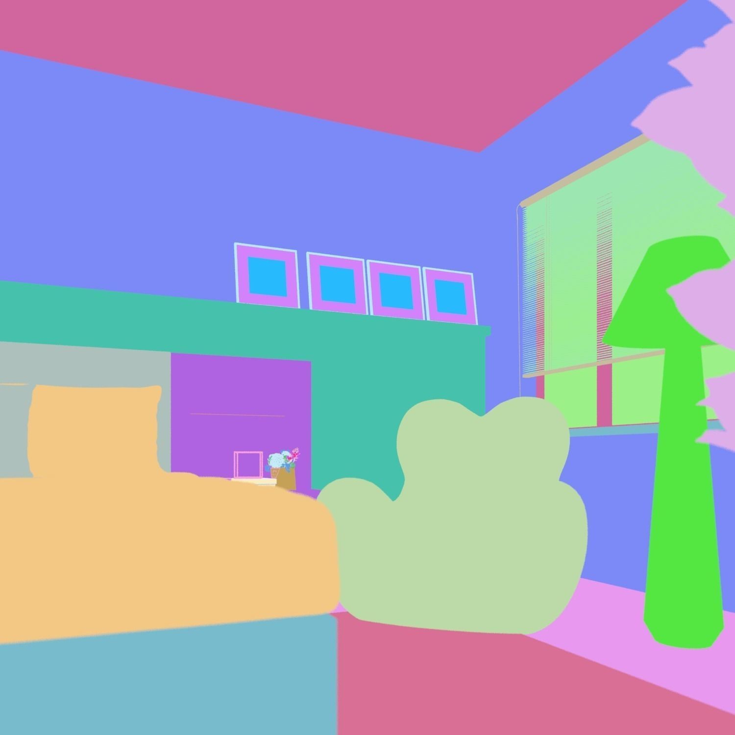 New York Apartment - Contemporary Interior 3D Model - View 28