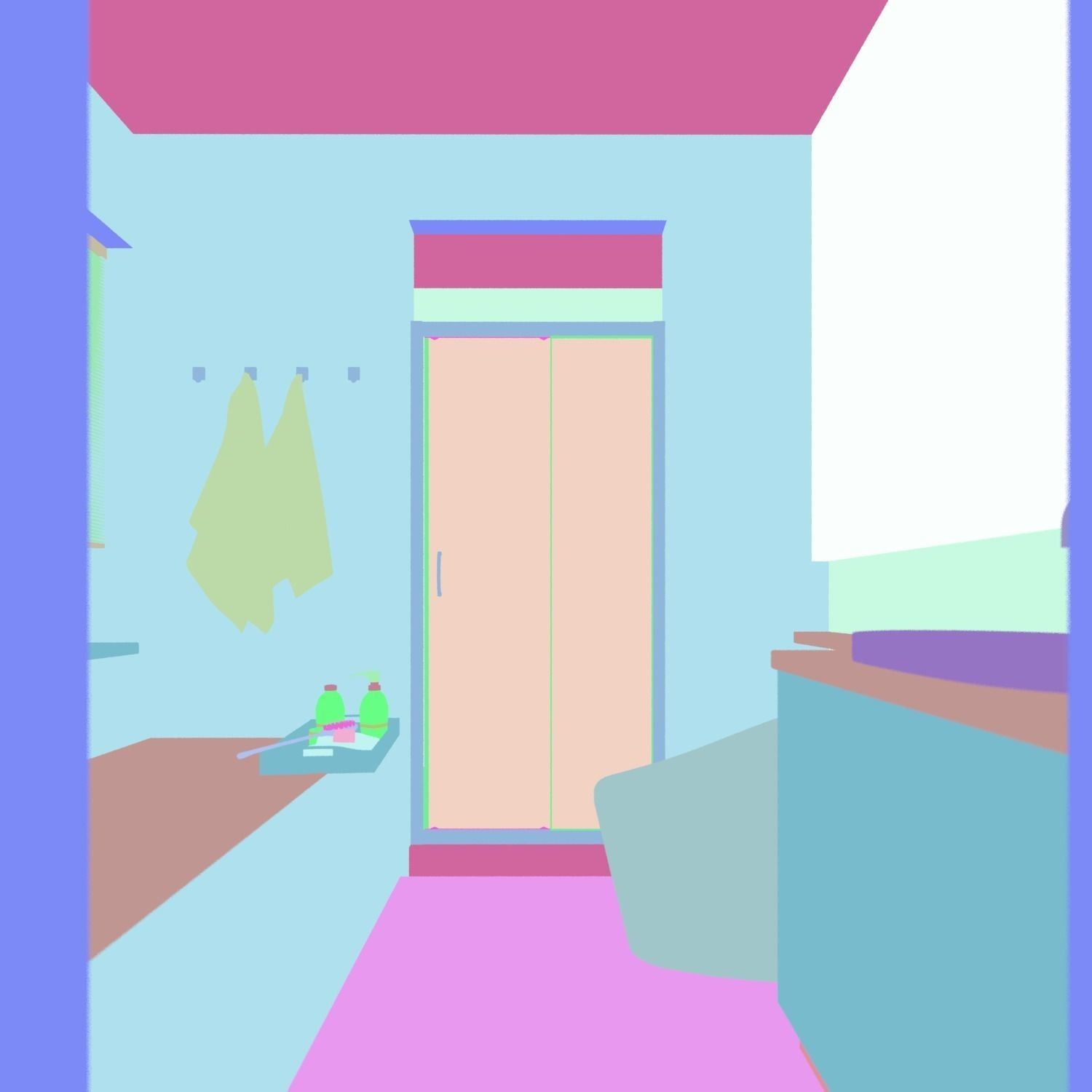 New York Apartment - Contemporary Interior 3D Model - View 31