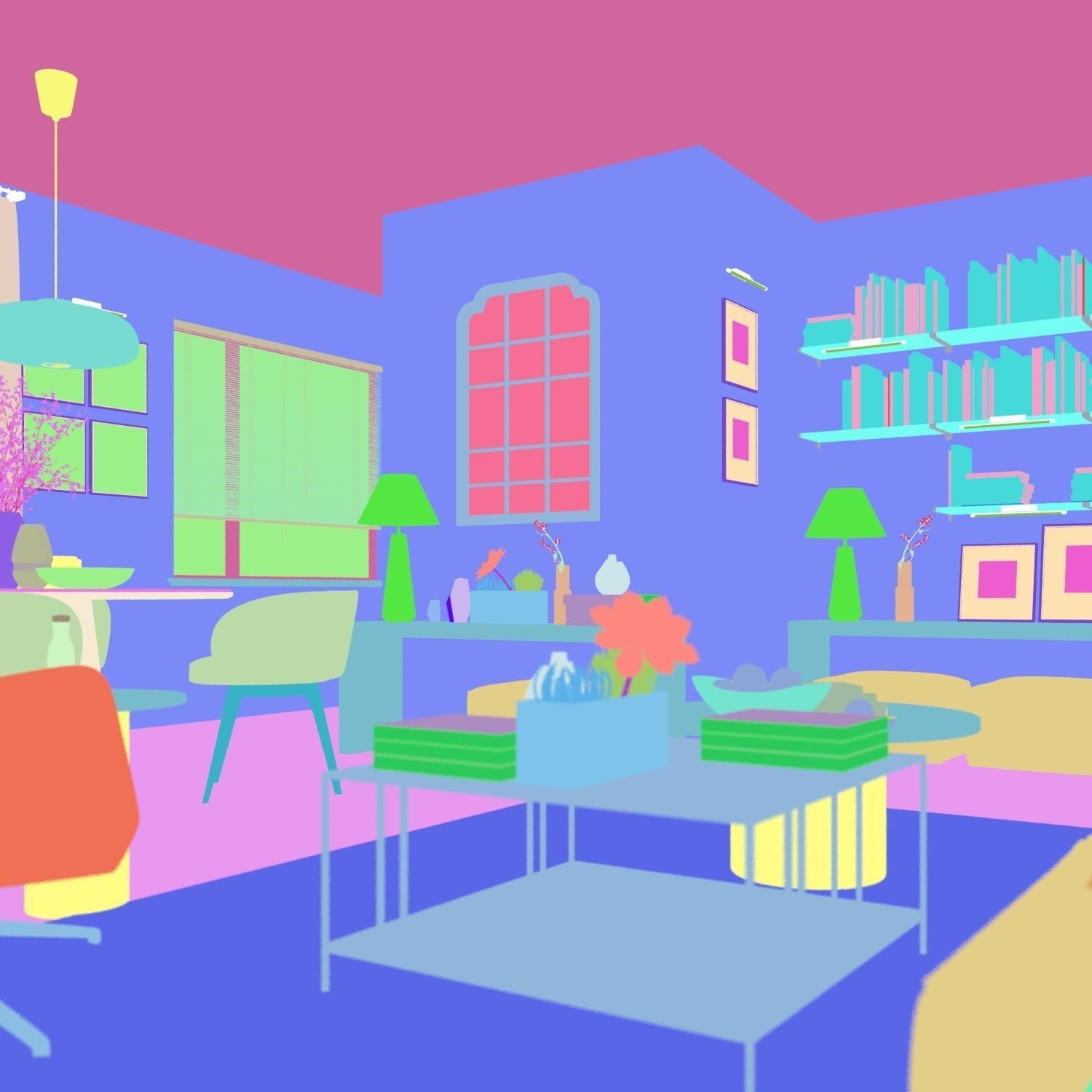 New York Apartment - Contemporary Interior 3D Model - View 35