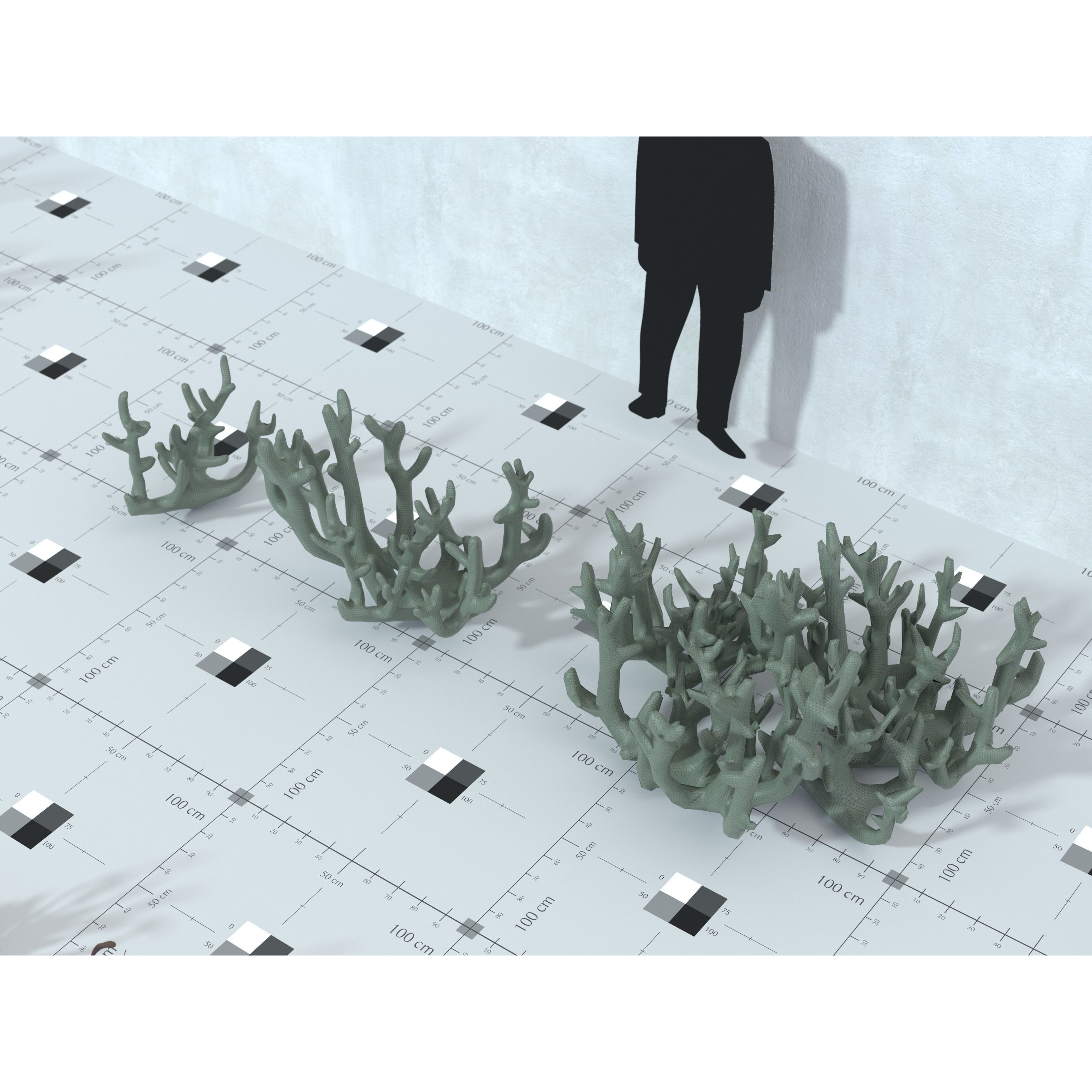 Ocean Plants 3D Model – Low Poly Underwater Flora, FBX, PBR - View 33