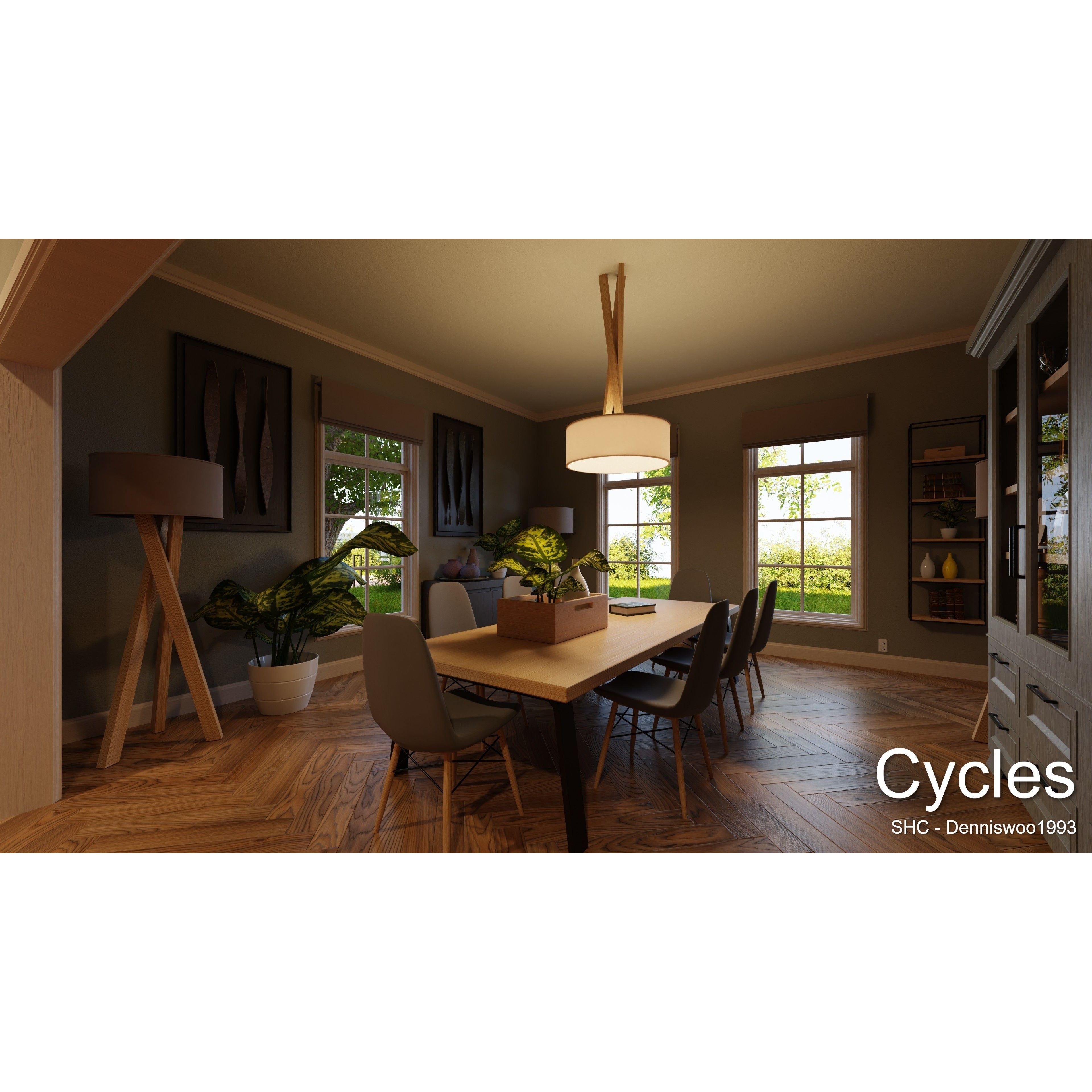 Classic Villa - Low-Poly Game-Ready 3D Model - View 10