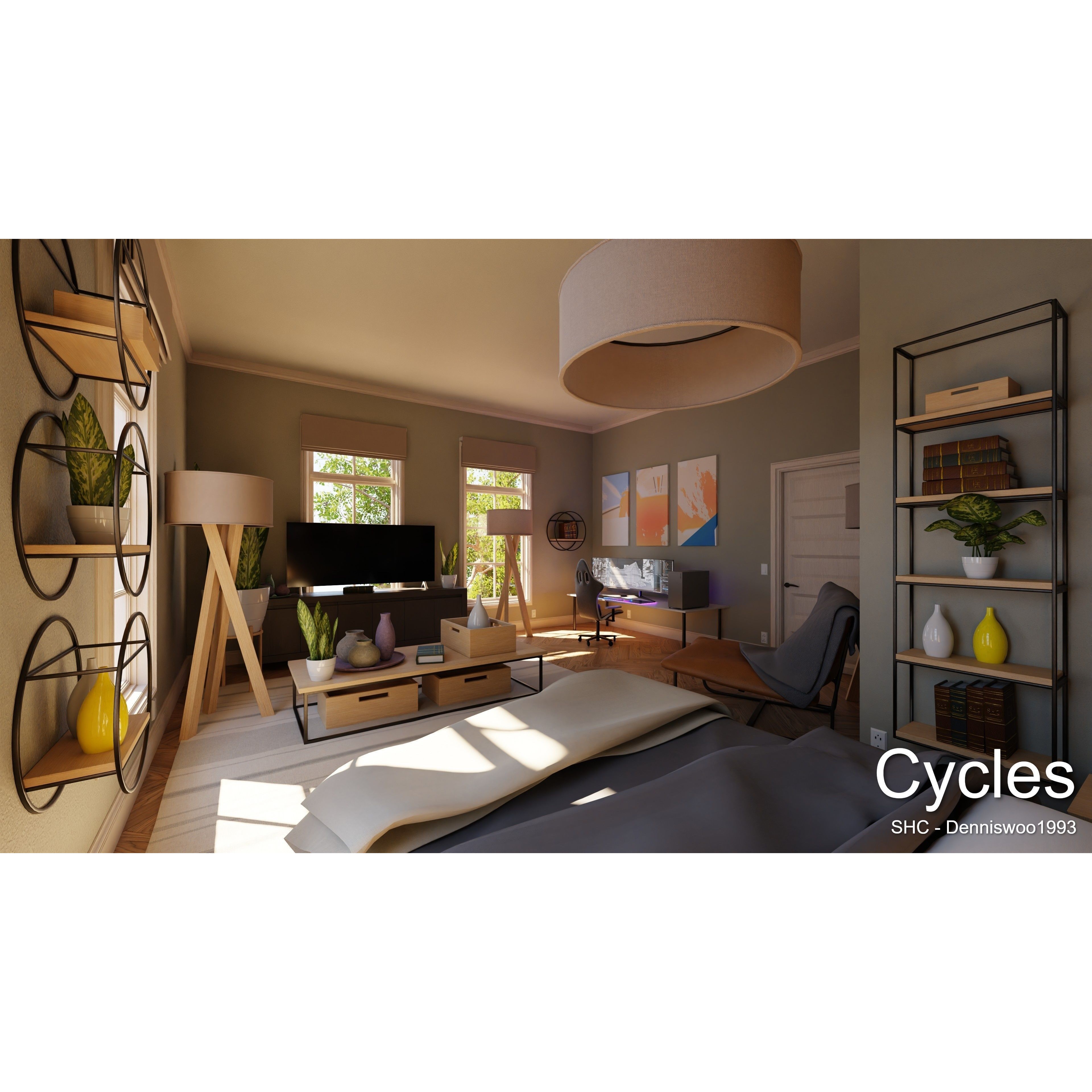 Classic Villa - Low-Poly Game-Ready 3D Model - View 16