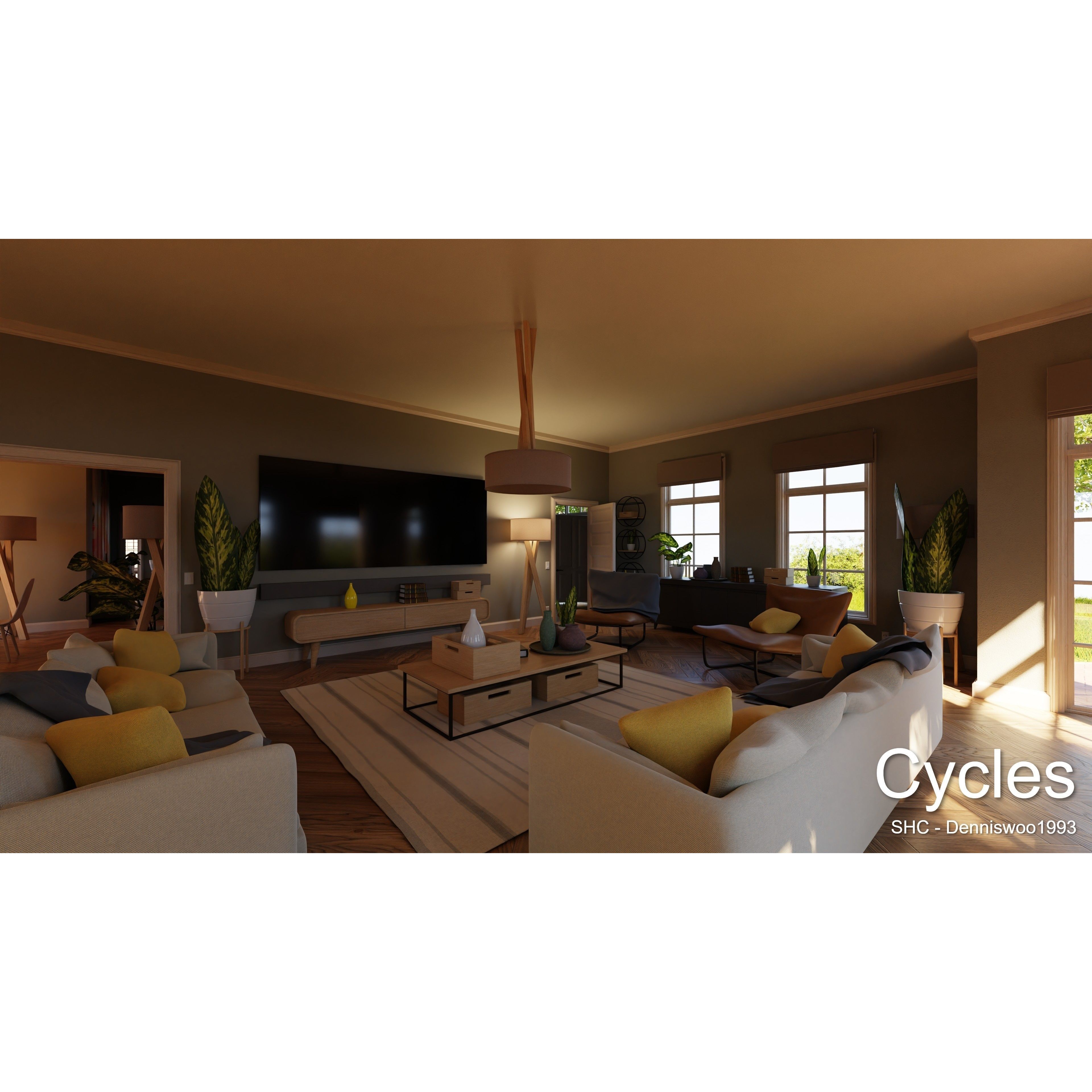 Classic Villa - Low-Poly Game-Ready 3D Model - View 18