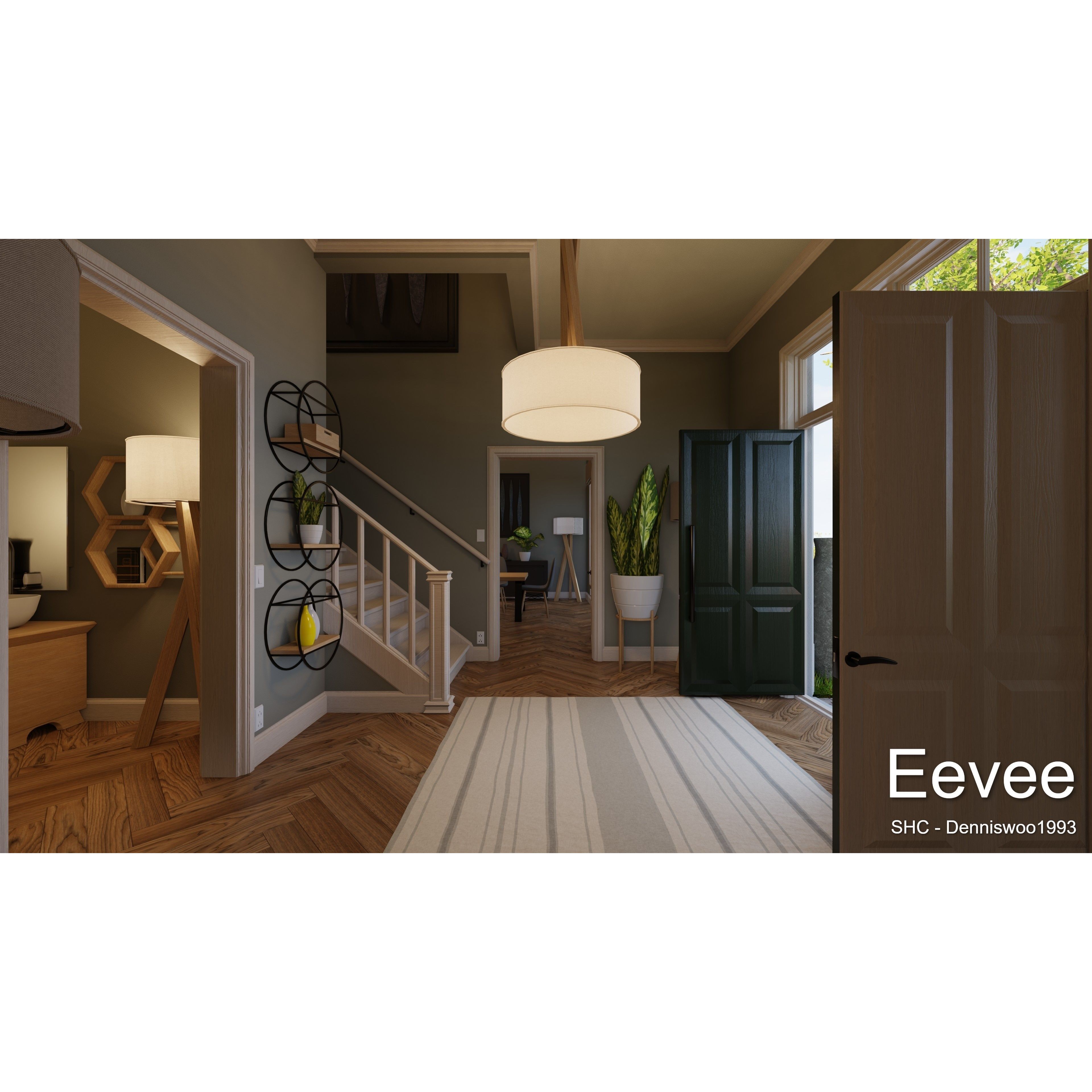 Classic Villa - Low-Poly Game-Ready 3D Model - View 31