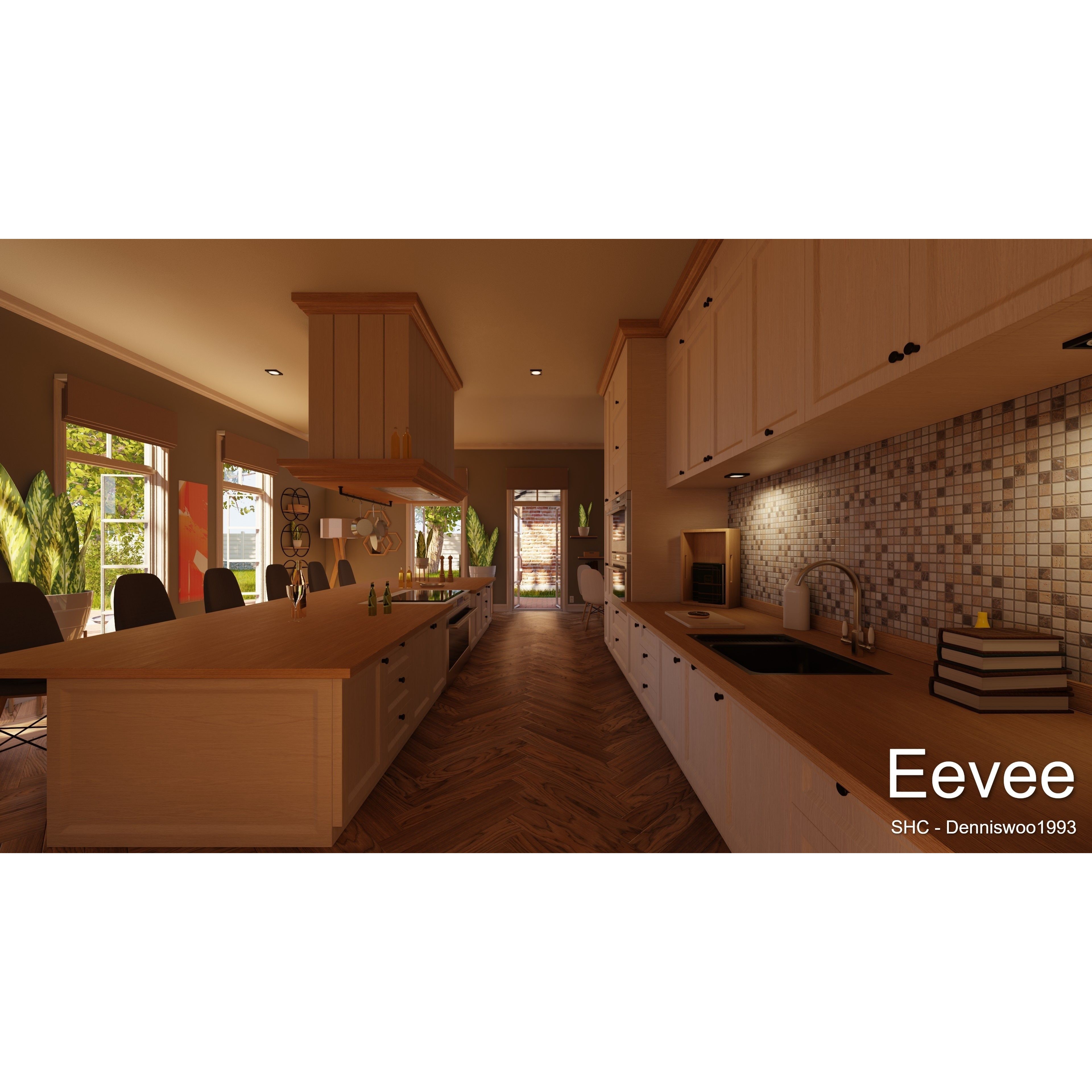 Classic Villa - Low-Poly Game-Ready 3D Model - View 38