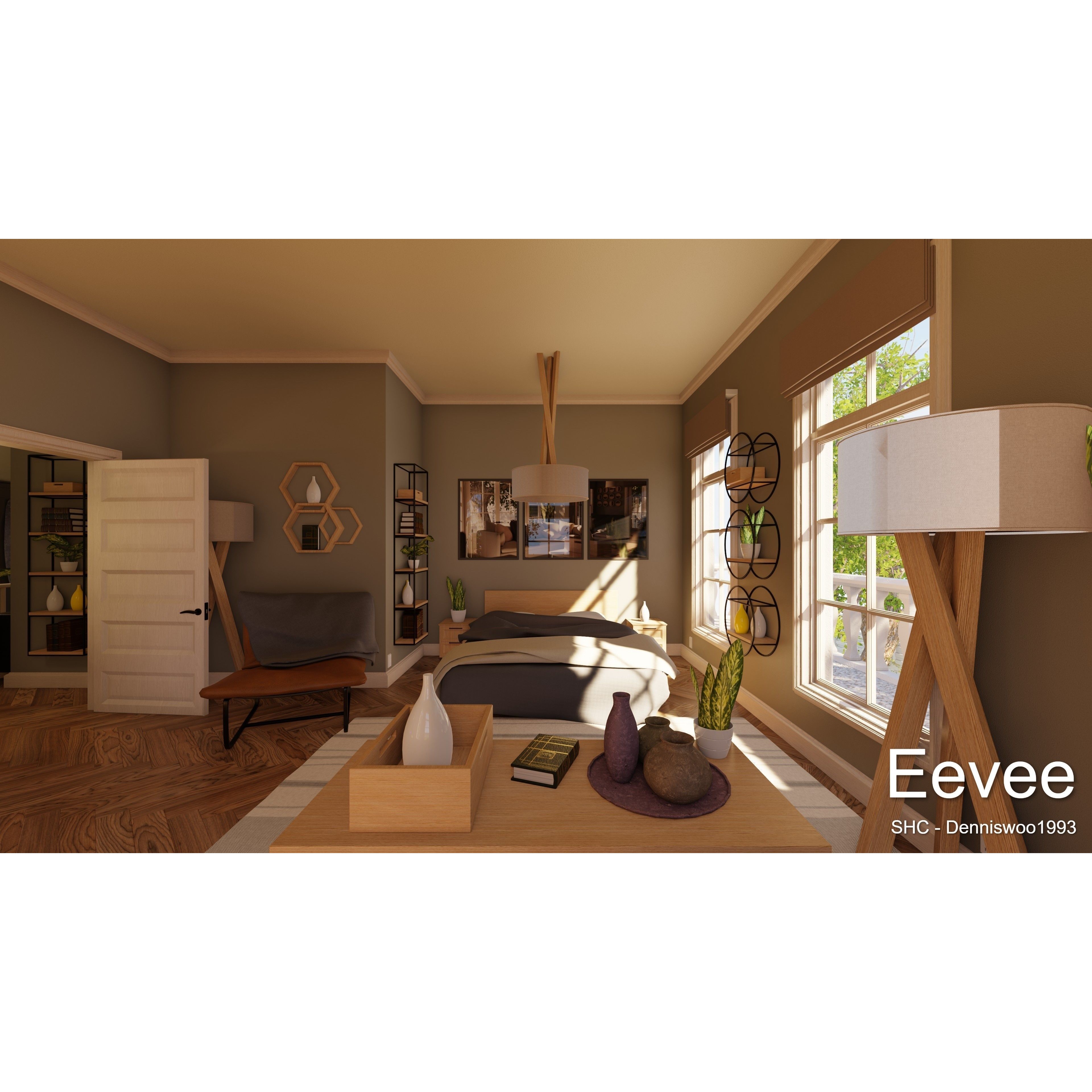 Classic Villa - Low-Poly Game-Ready 3D Model - View 46