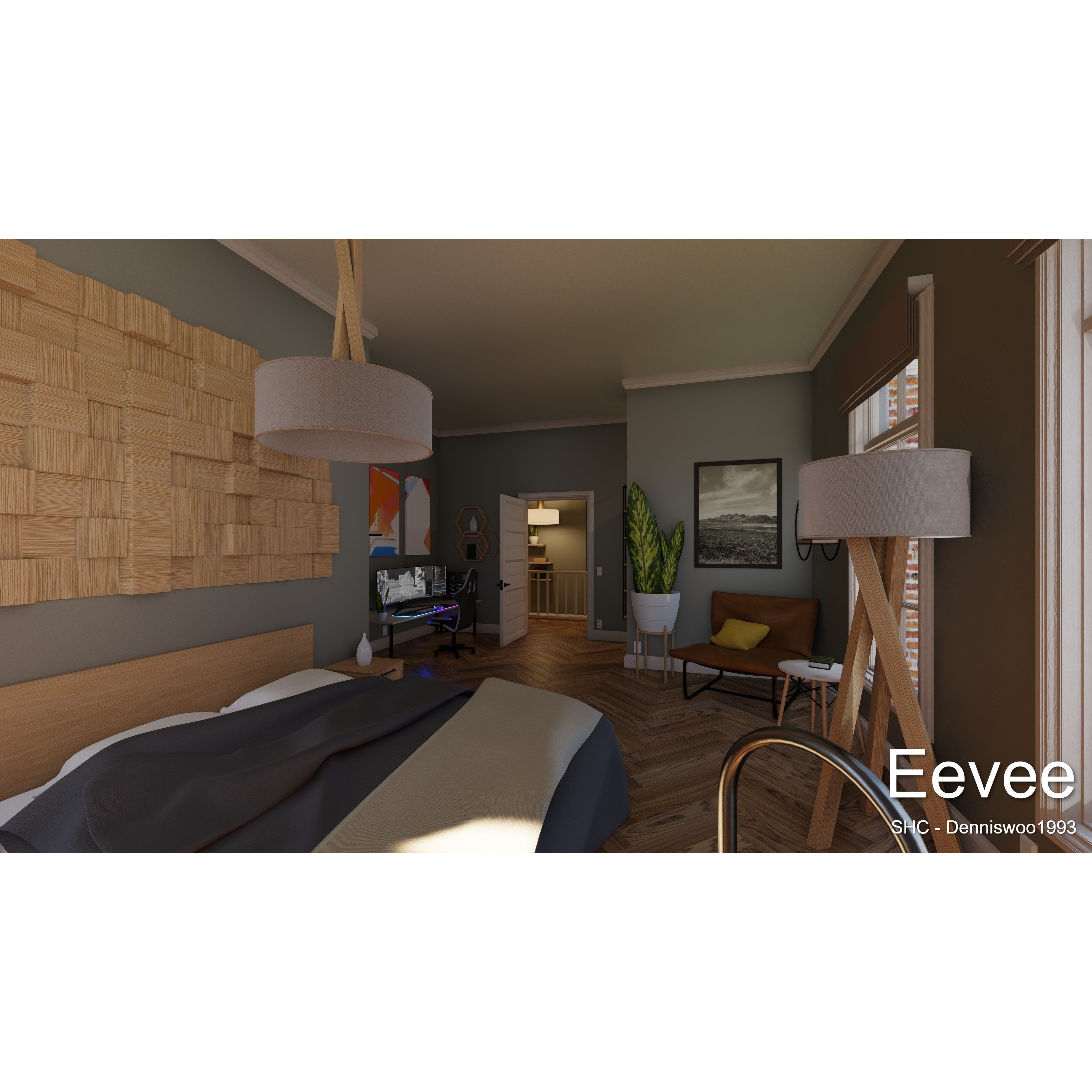 Classic Villa - Low-Poly Game-Ready 3D Model - View 49