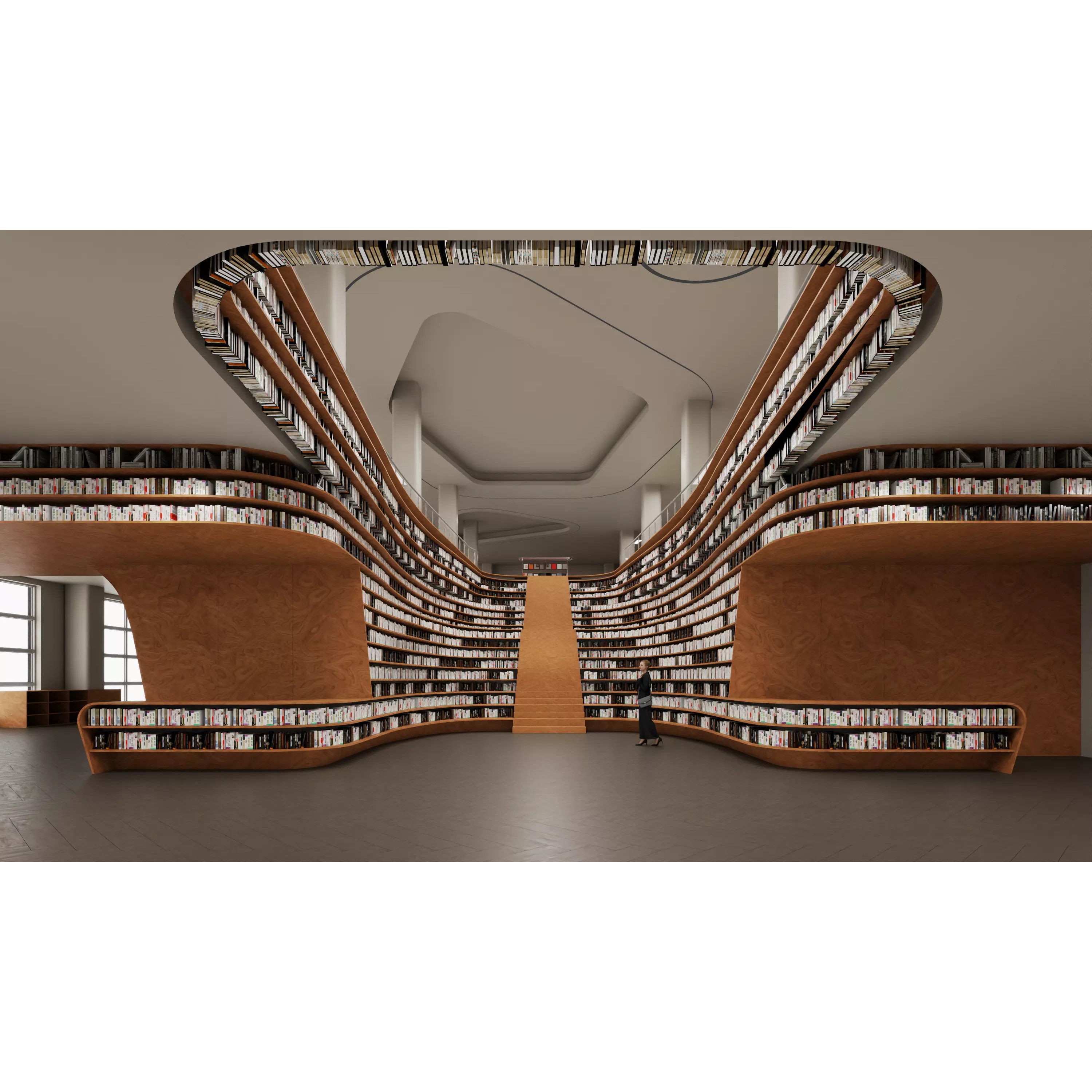 Fluid Library - High-Quality 3D Model - View 2