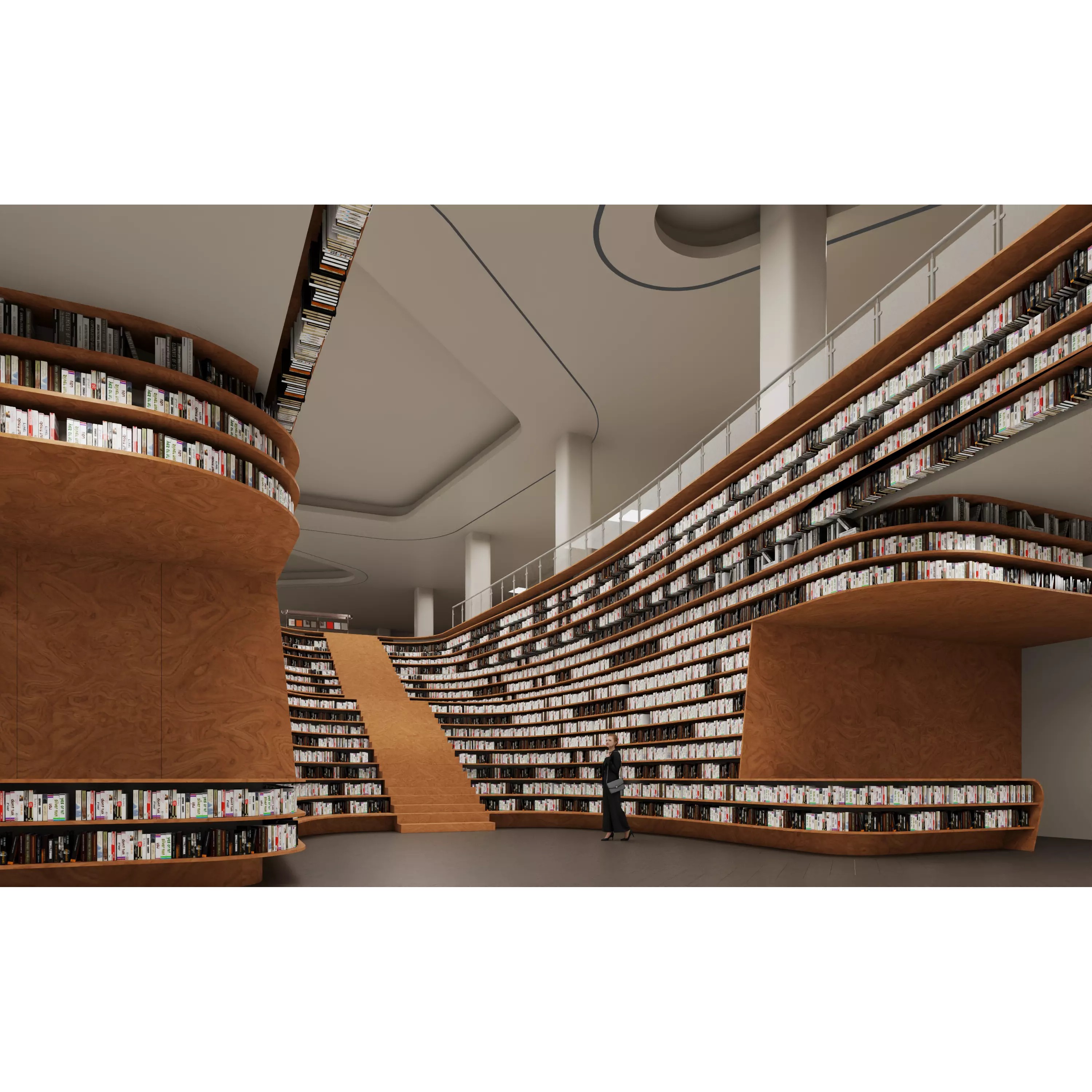 Fluid Library - High-Quality 3D Model - View 3