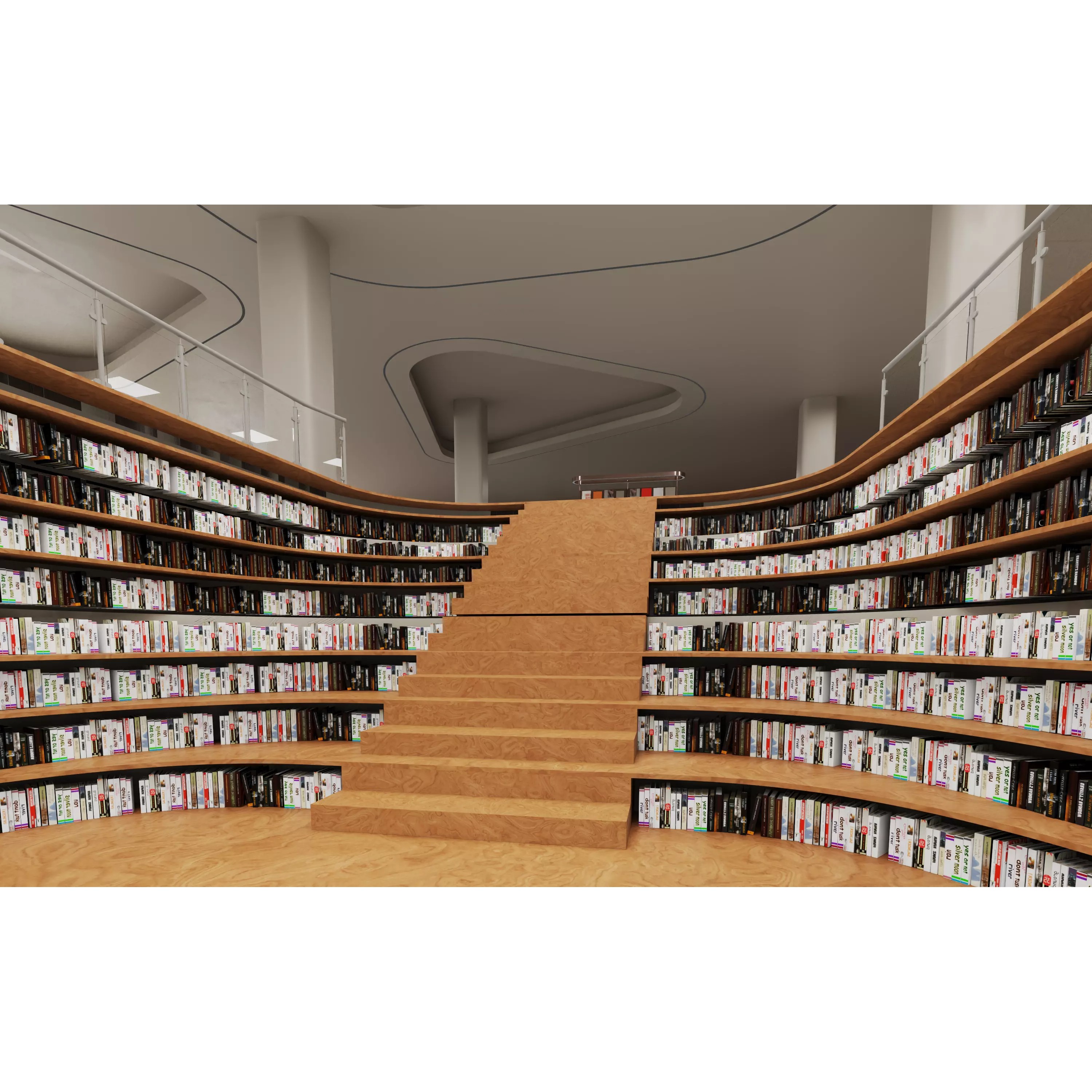 Fluid Library - High-Quality 3D Model - View 5