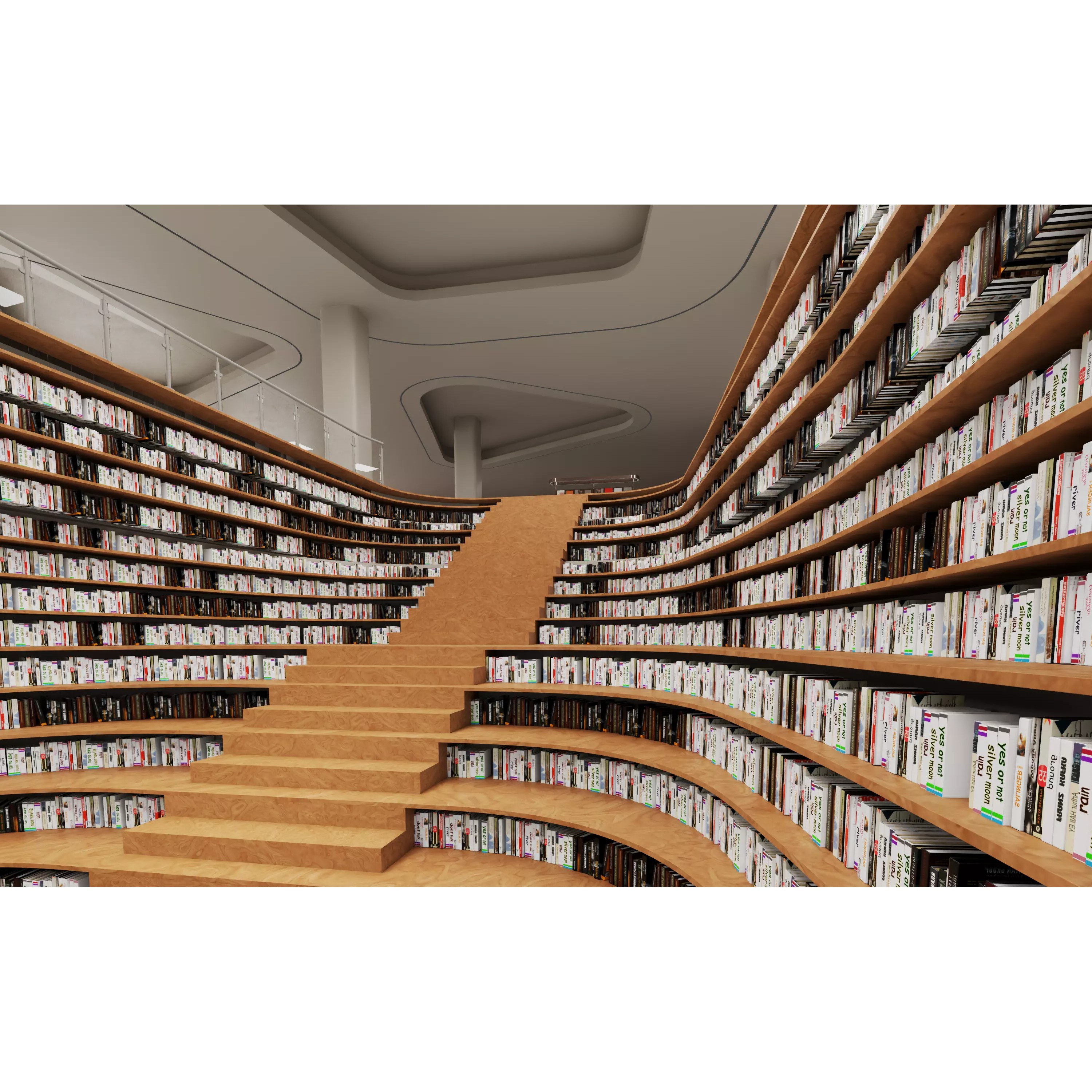 Fluid Library - High-Quality 3D Model - View 6