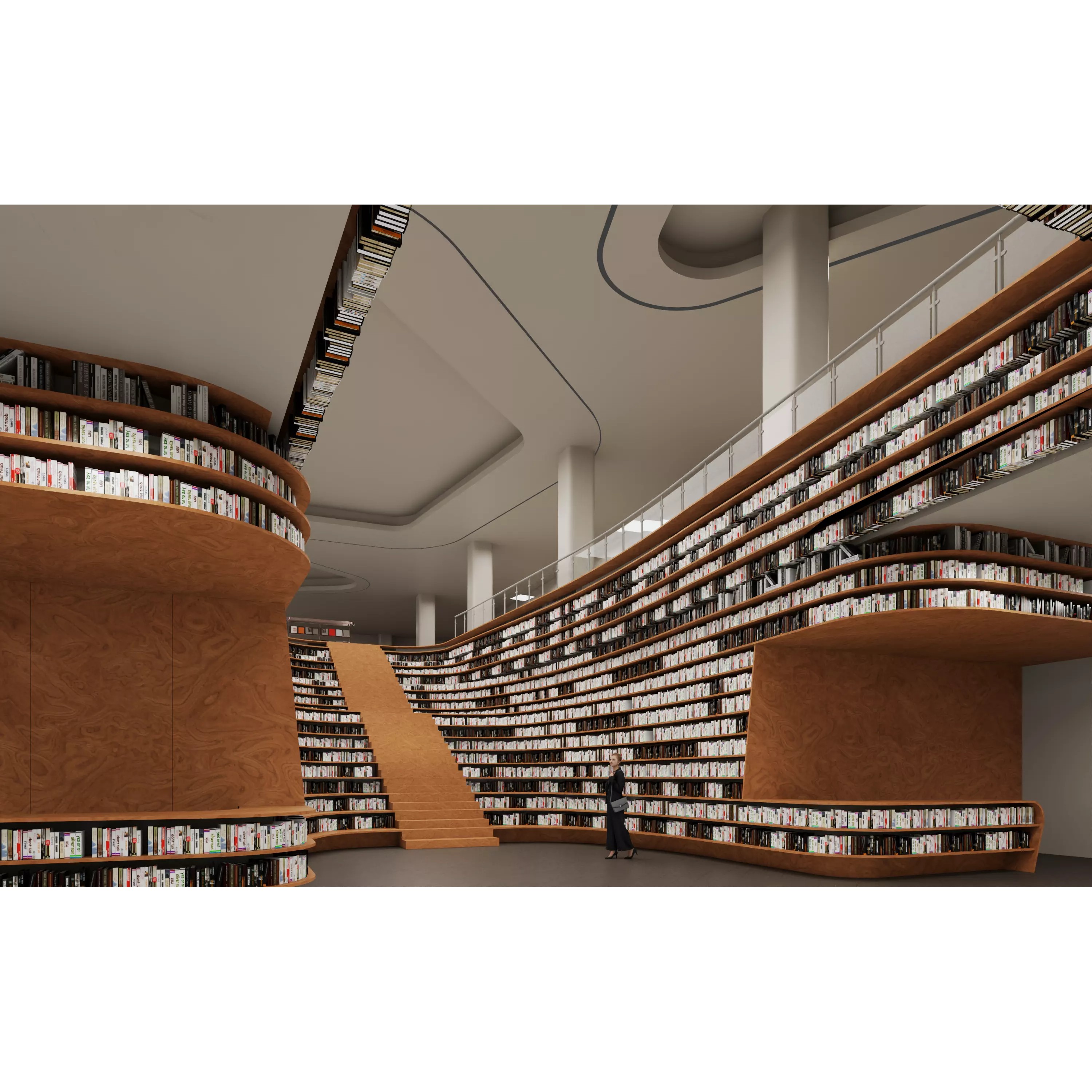Fluid Library - High-Quality 3D Model - View 7