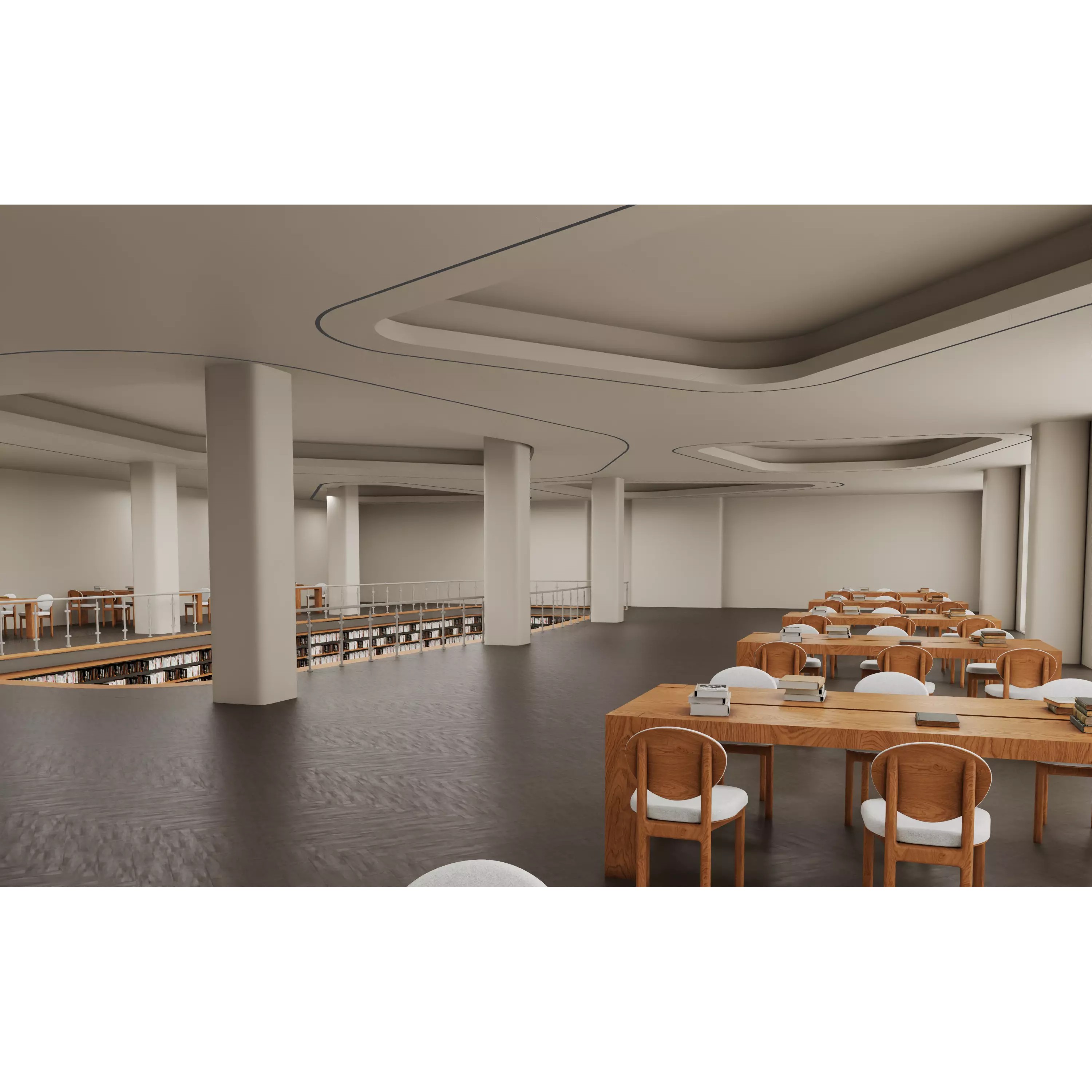 Fluid Library - High-Quality 3D Model - View 8