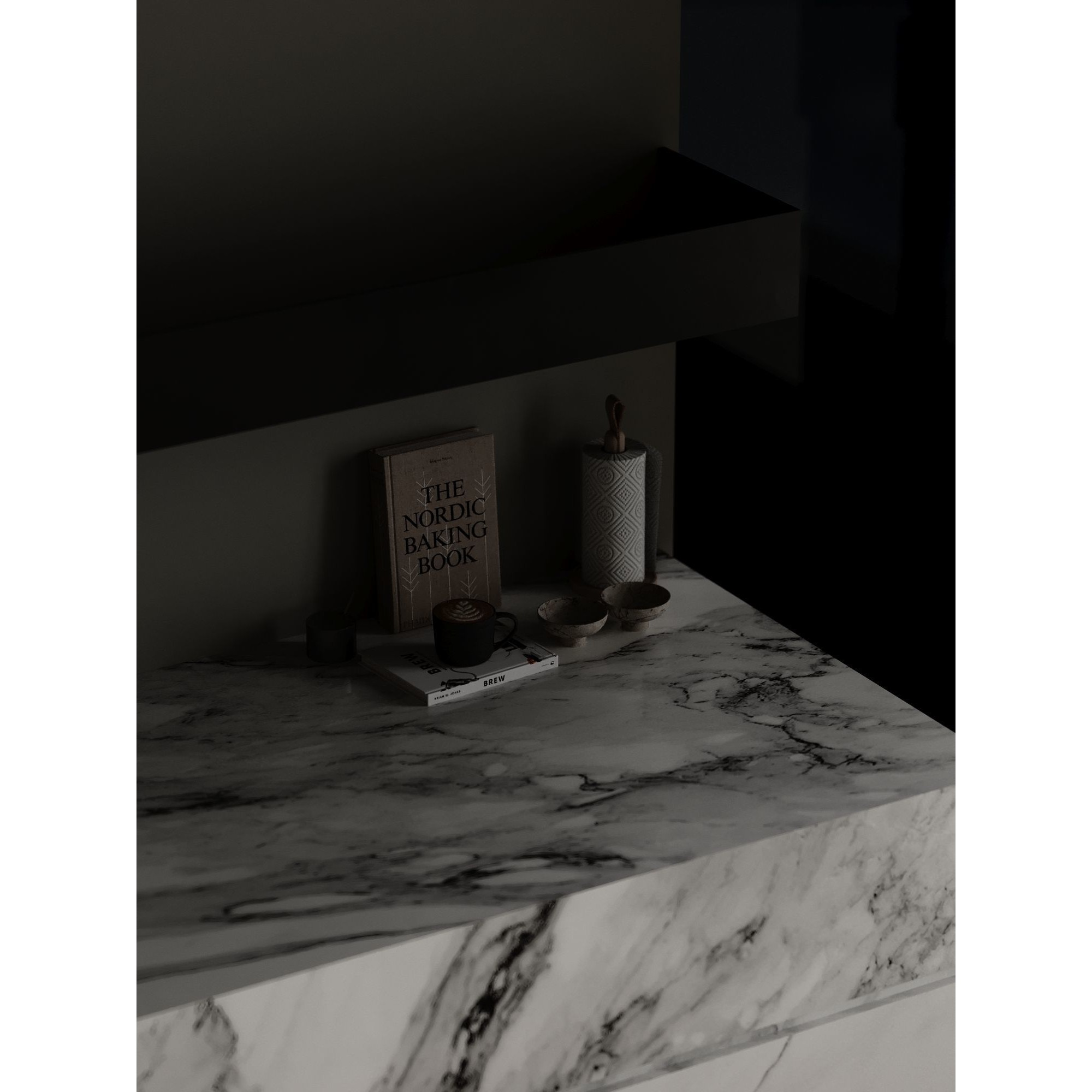 Marble Cozy - Detailed Interior Scene 3D Model - View 14