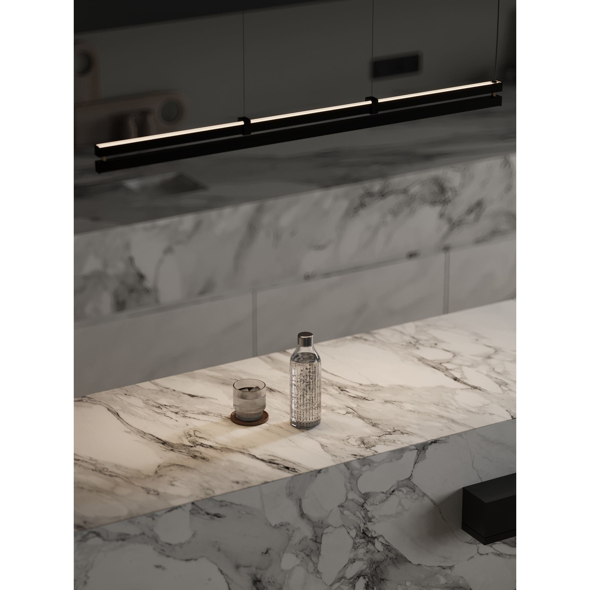 Marble Cozy - Detailed Interior Scene 3D Model - View 20