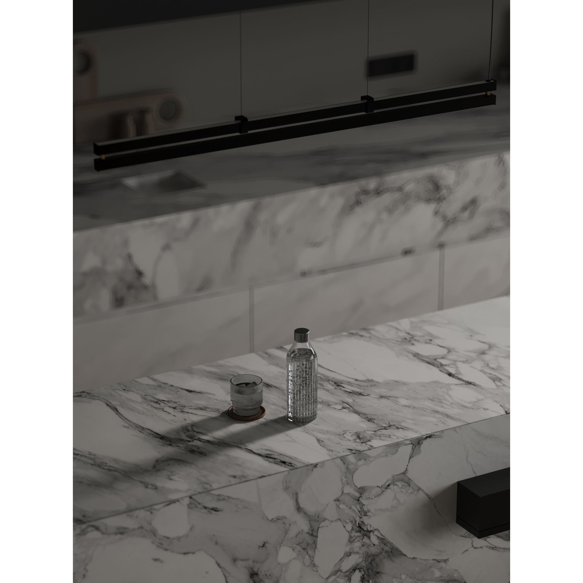 Marble Cozy - Detailed Interior Scene 3D Model - View 24