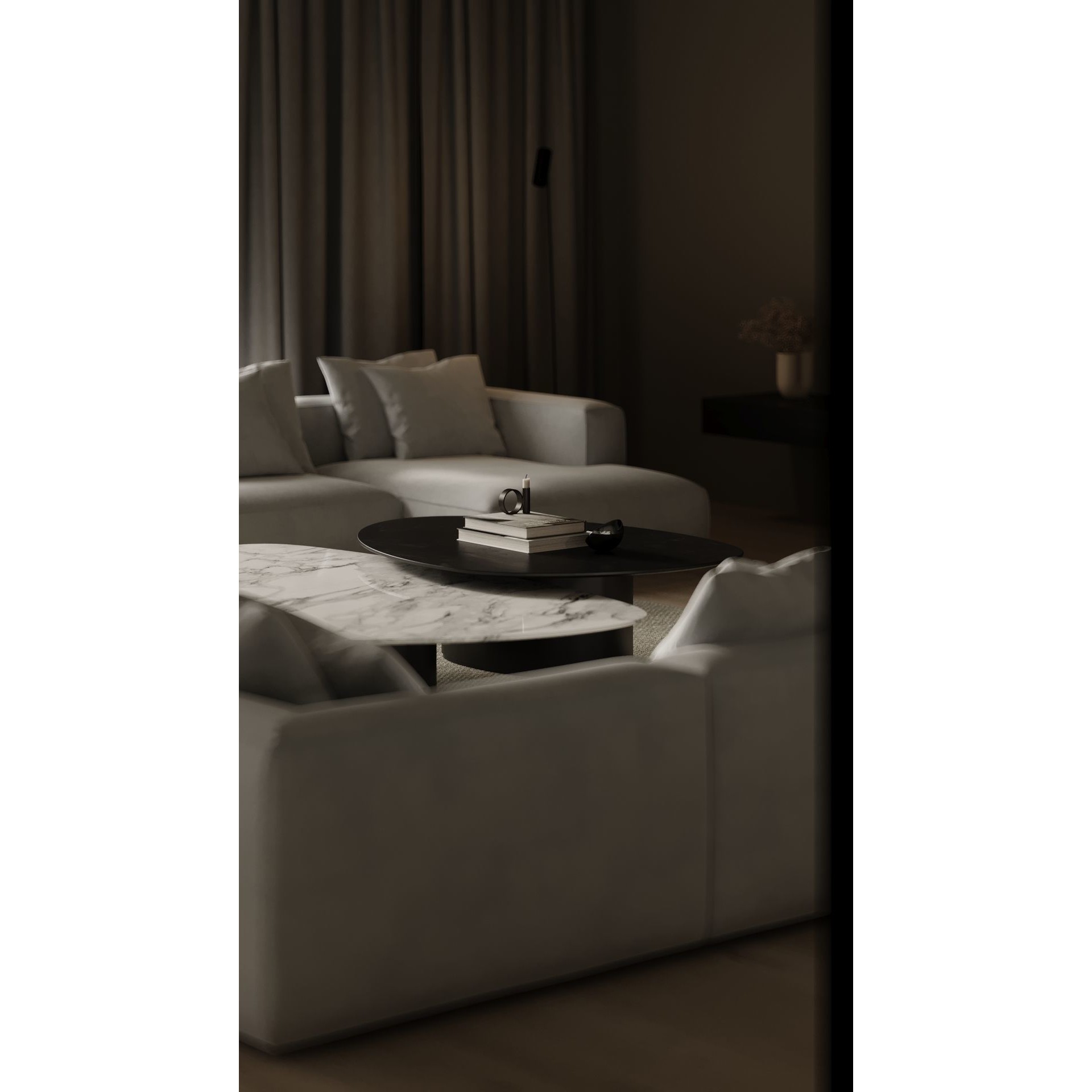 Marble Cozy - Detailed Interior Scene 3D Model - View 26