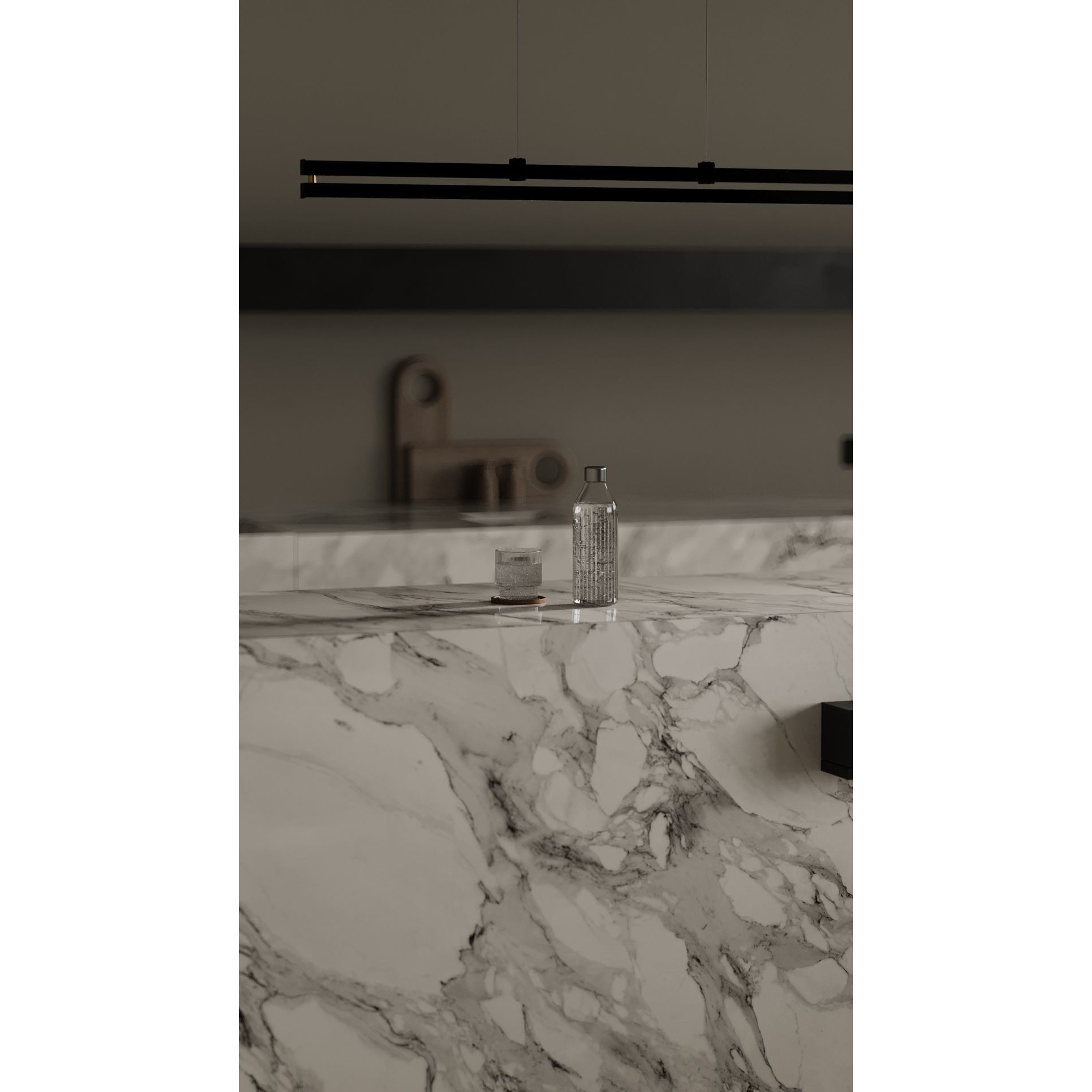 Marble Cozy - Detailed Interior Scene 3D Model - View 8
