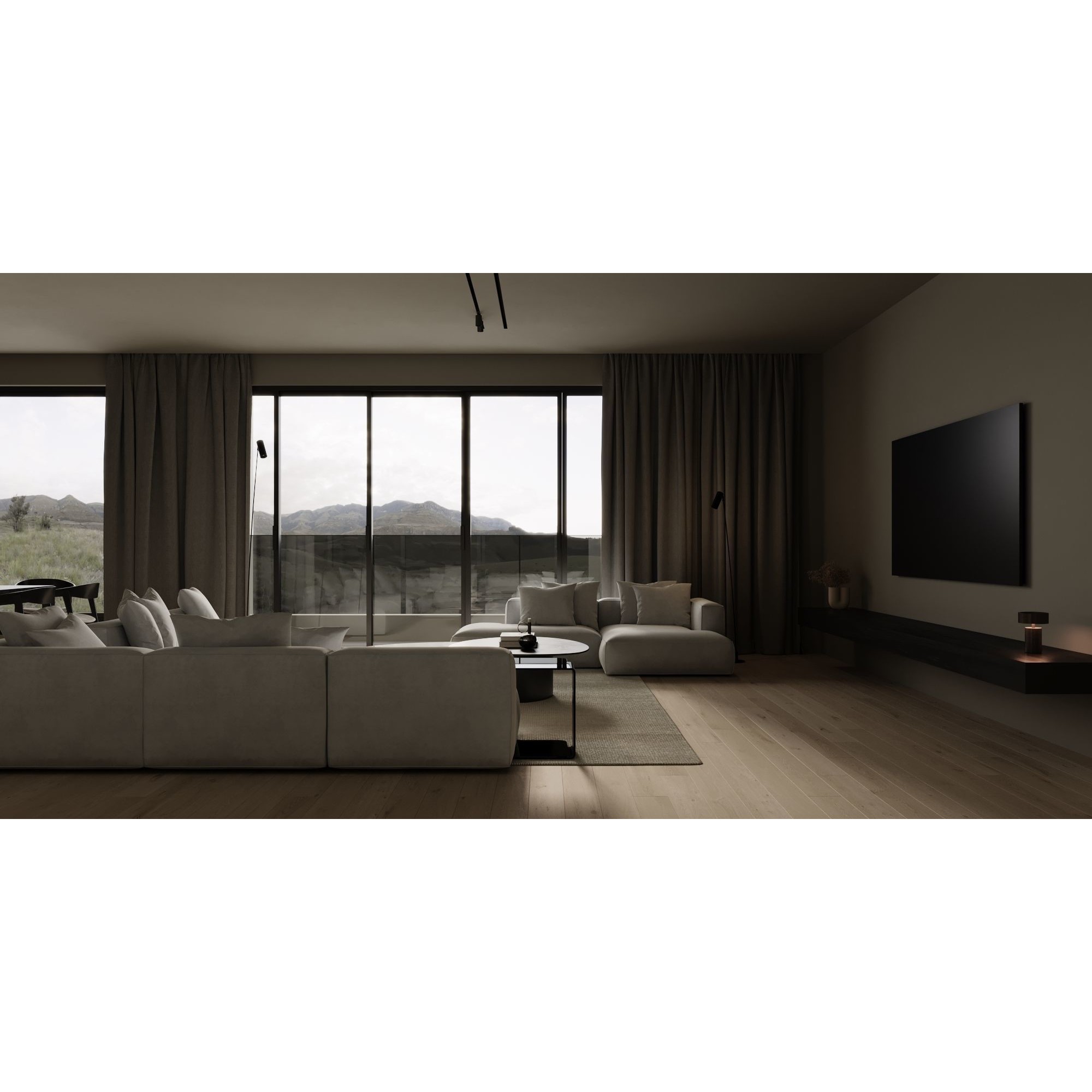 Marble Cozy - Detailed Interior Scene 3D Model - View 9