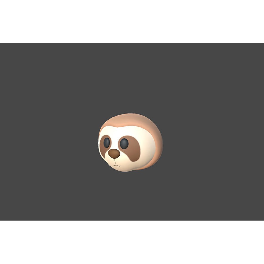 Animal Head 3D Model – Cartoon Style, 36 FBX Files, Game-Ready - View 16