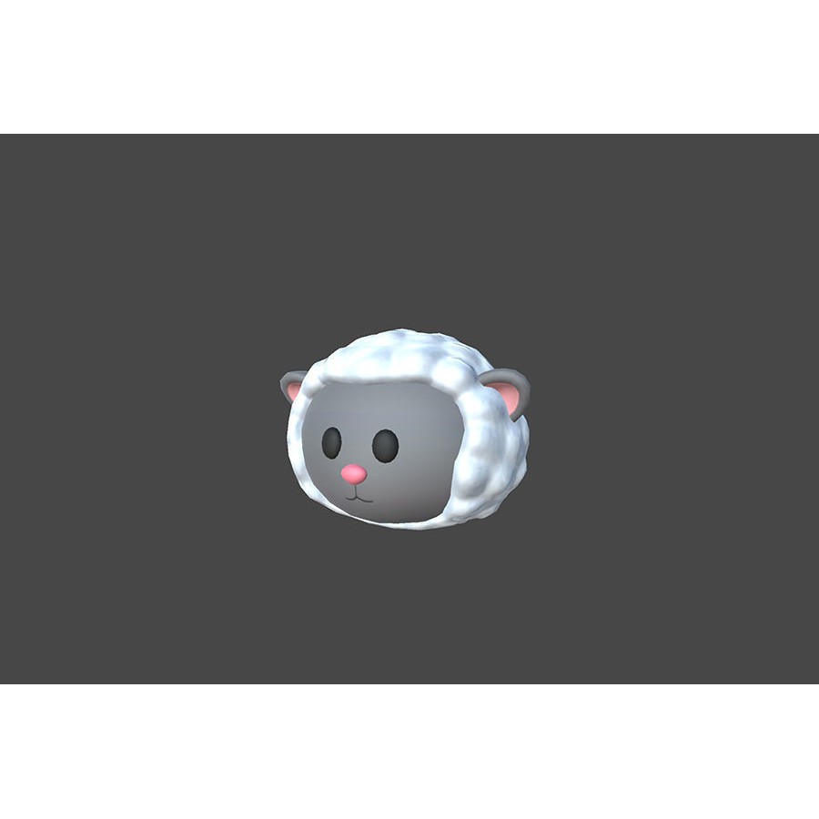 Animal Head 3D Model – Cartoon Style, 36 FBX Files, Game-Ready - View 17