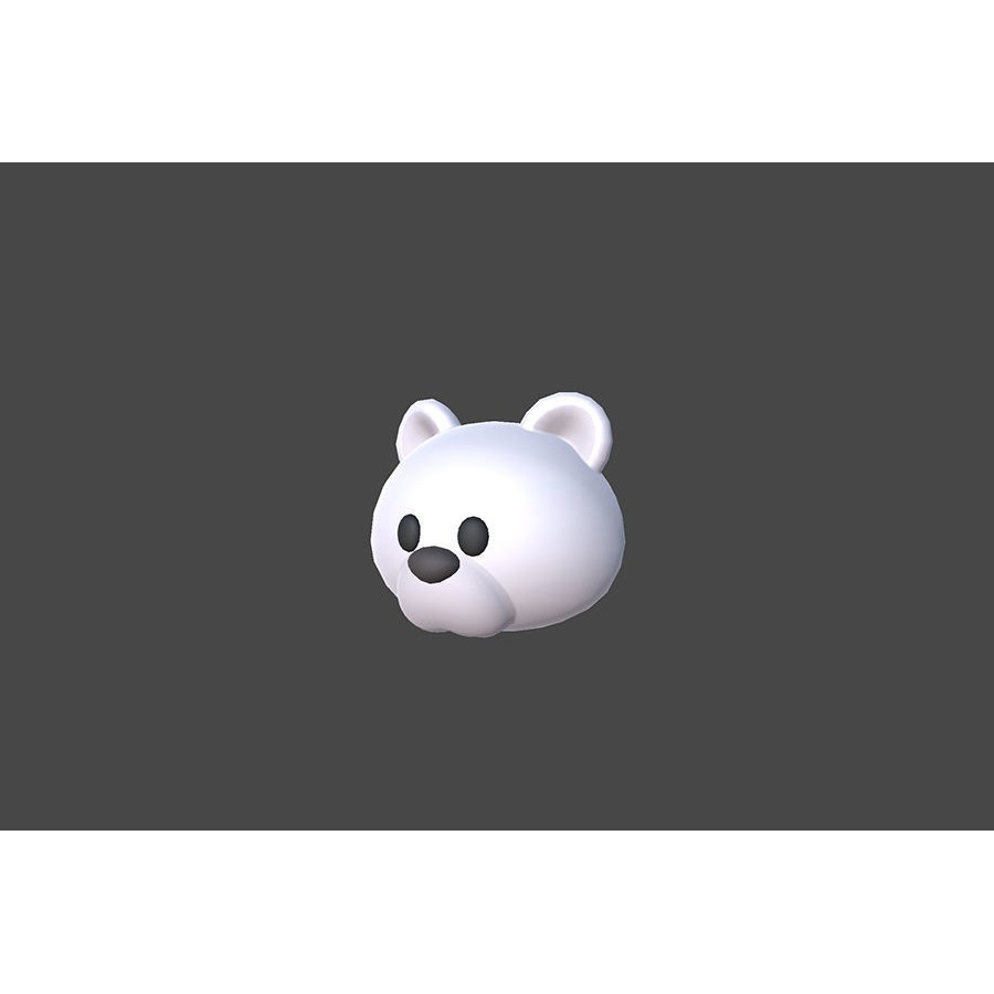 Animal Head 3D Model – Cartoon Style, 36 FBX Files, Game-Ready - View 23