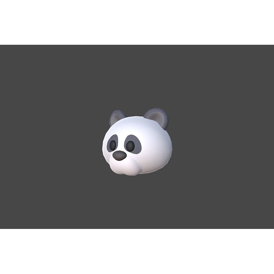 Animal Head 3D Model – Cartoon Style, 36 FBX Files, Game-Ready - View 25