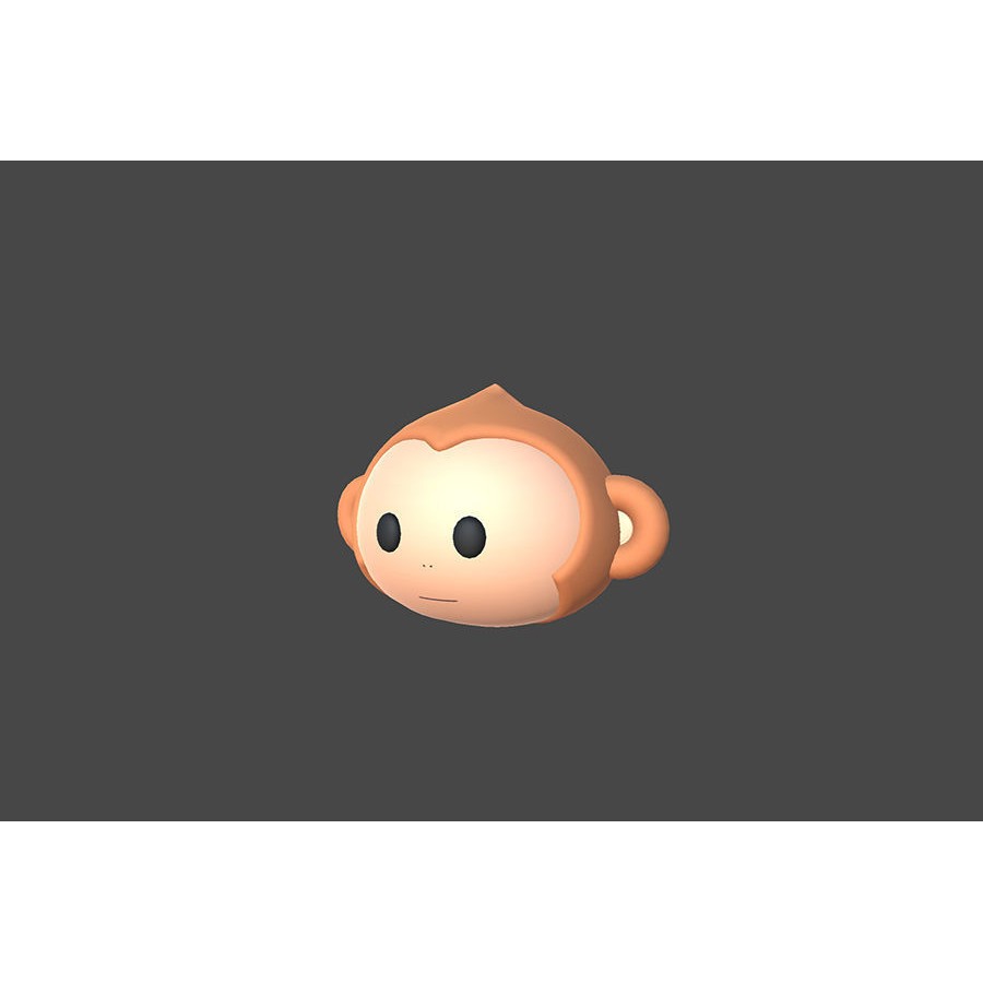 Animal Head 3D Model – Cartoon Style, 36 FBX Files, Game-Ready - View 27