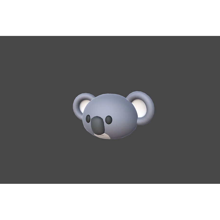 Animal Head 3D Model – Cartoon Style, 36 FBX Files, Game-Ready - View 29