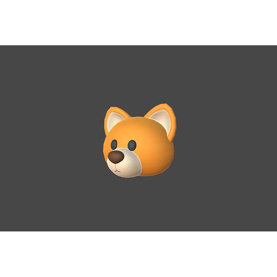 Animal Head 3D Model – Cartoon Style, 36 FBX Files, Game-Ready - View 38