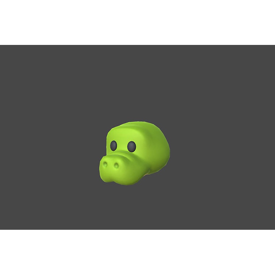 Animal Head 3D Model – Cartoon Style, 36 FBX Files, Game-Ready - View 39