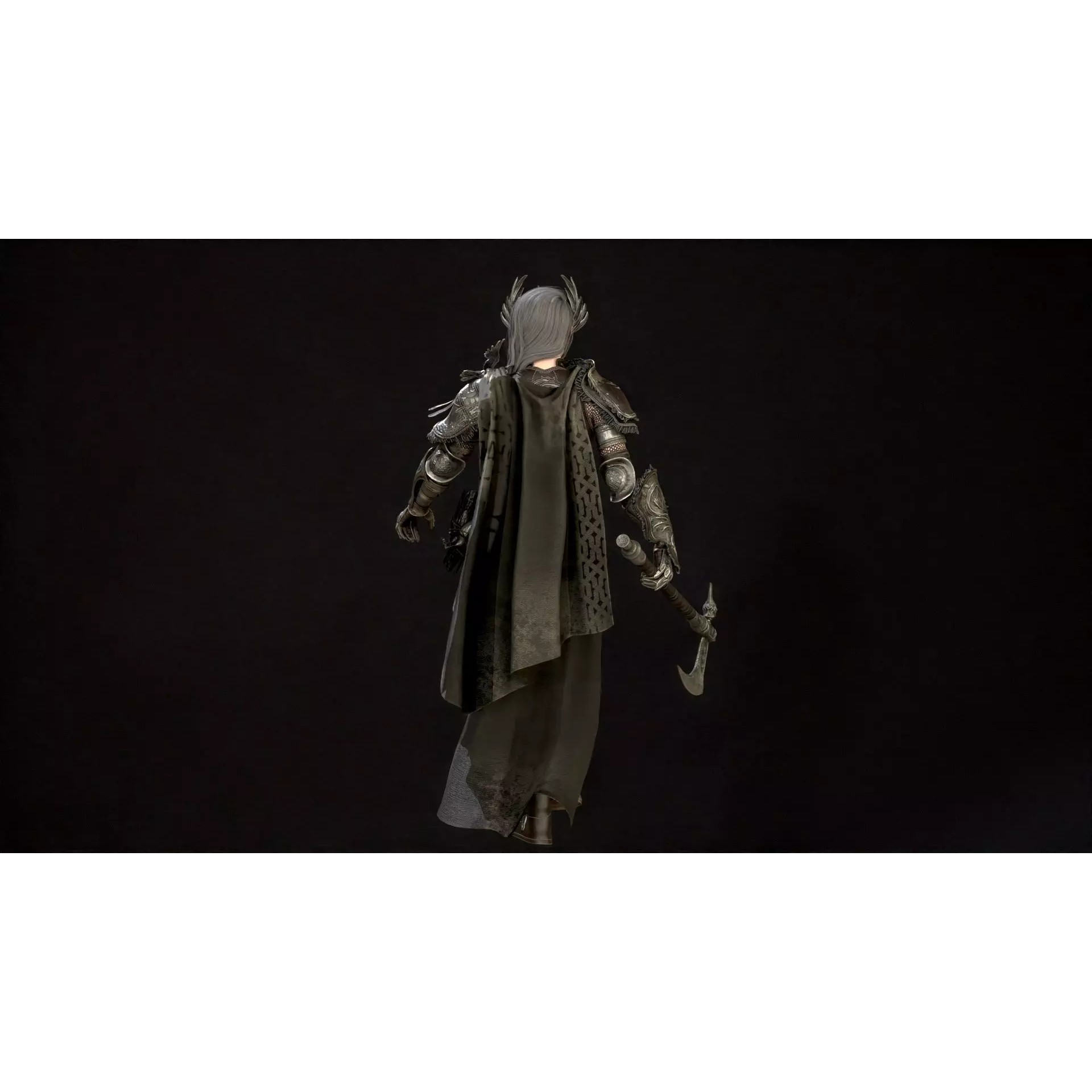 The Valkyrie - Low-Poly Game-Ready 3D Model - View 18