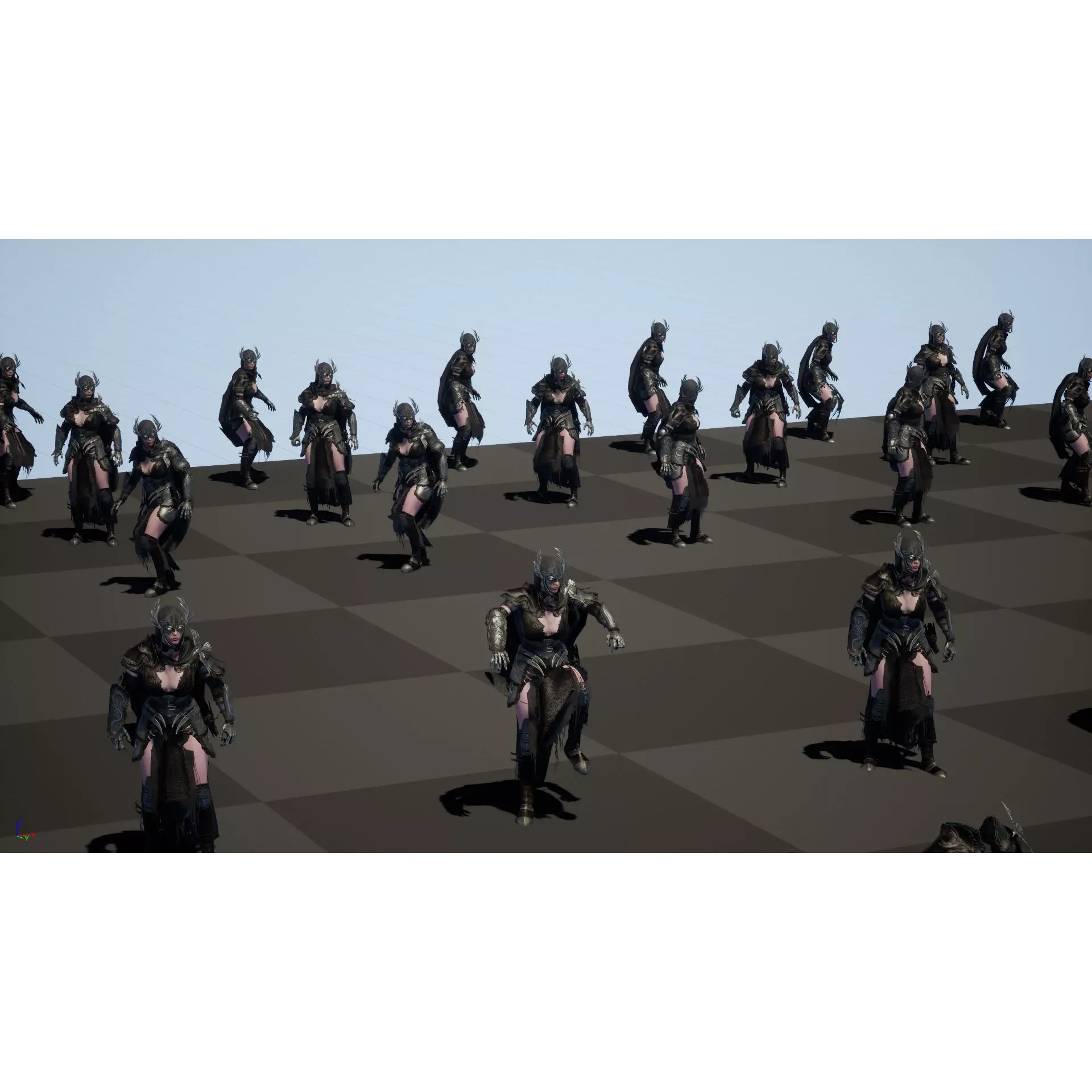 The Valkyrie - Low-Poly Game-Ready 3D Model - View 30