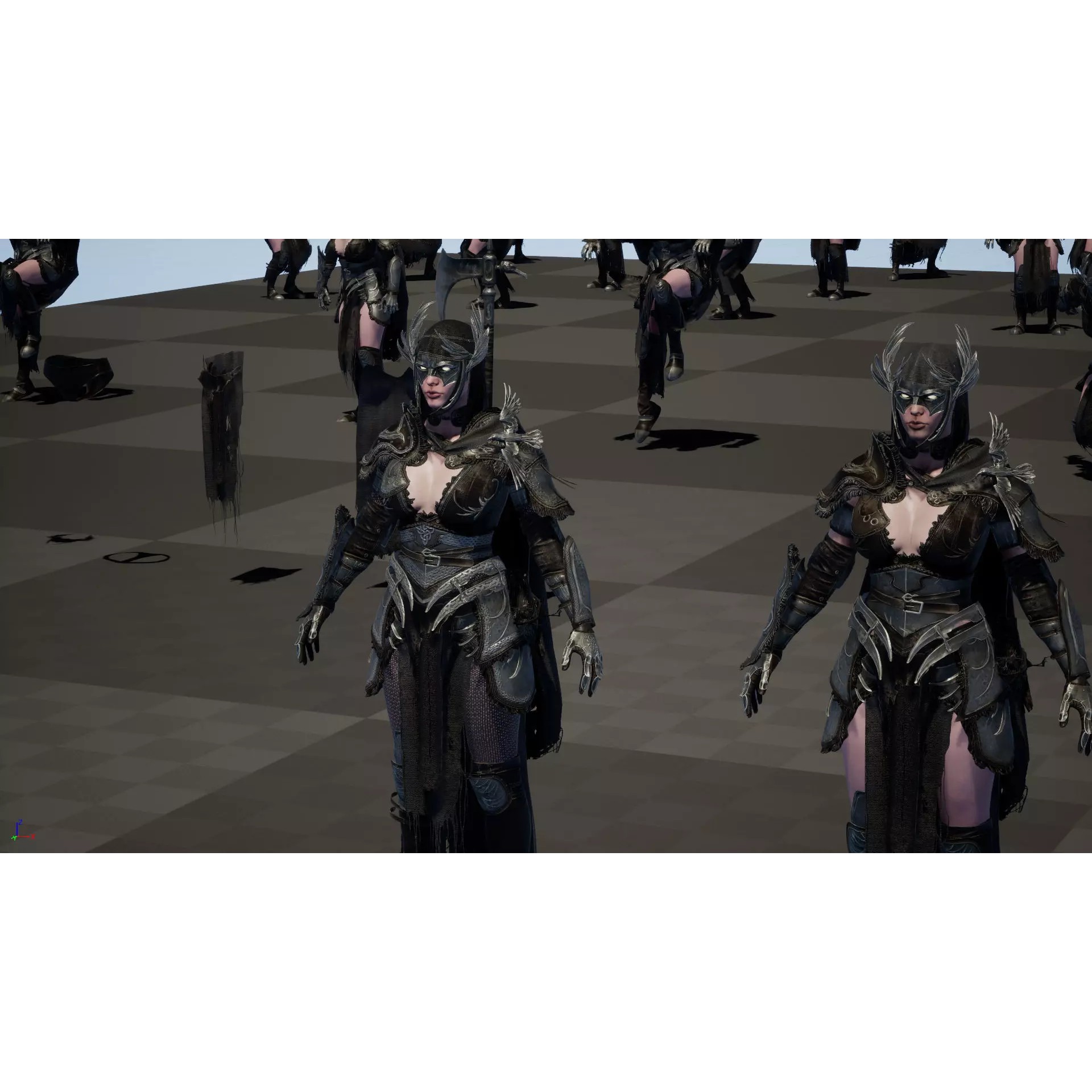 The Valkyrie - Low-Poly Game-Ready 3D Model - View 31