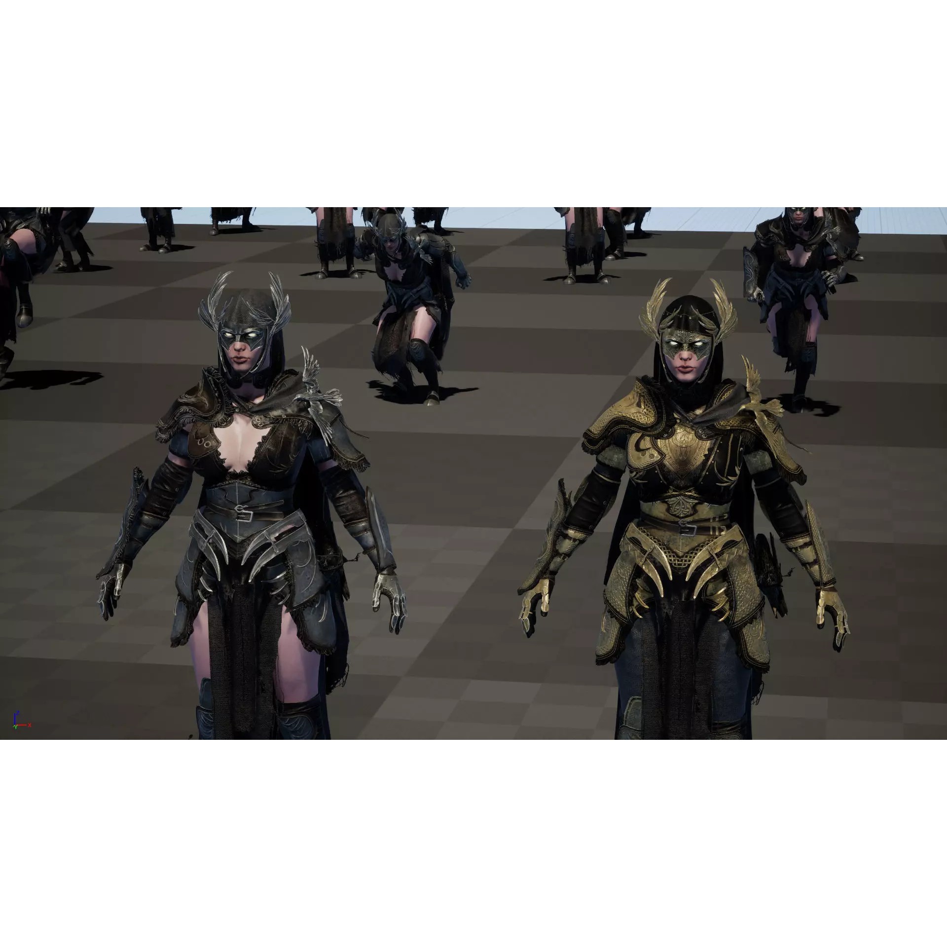 The Valkyrie - Low-Poly Game-Ready 3D Model - View 32