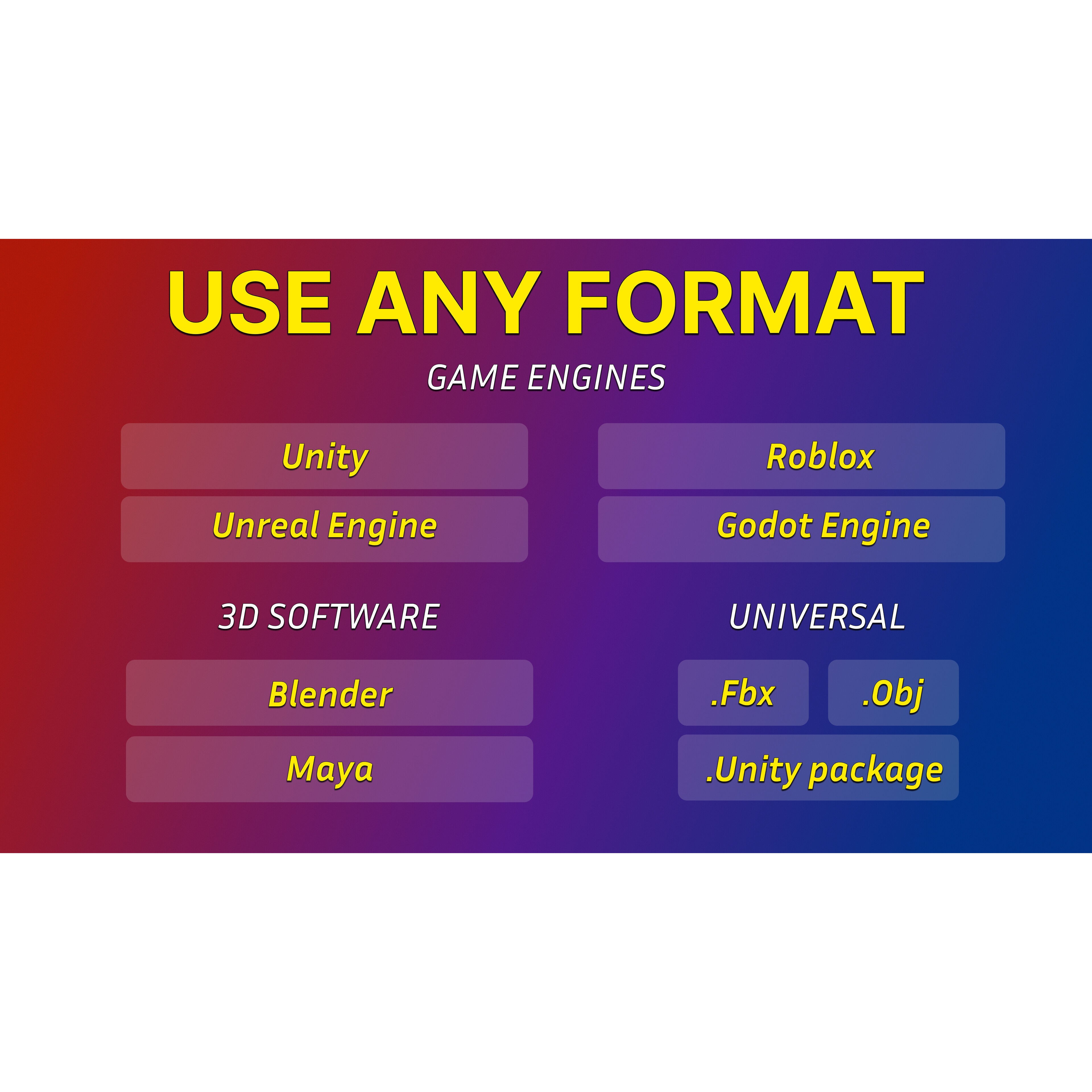 Little Animal Baby 3D Model – Low Poly Animated Pack, FBX, Blender - View 12