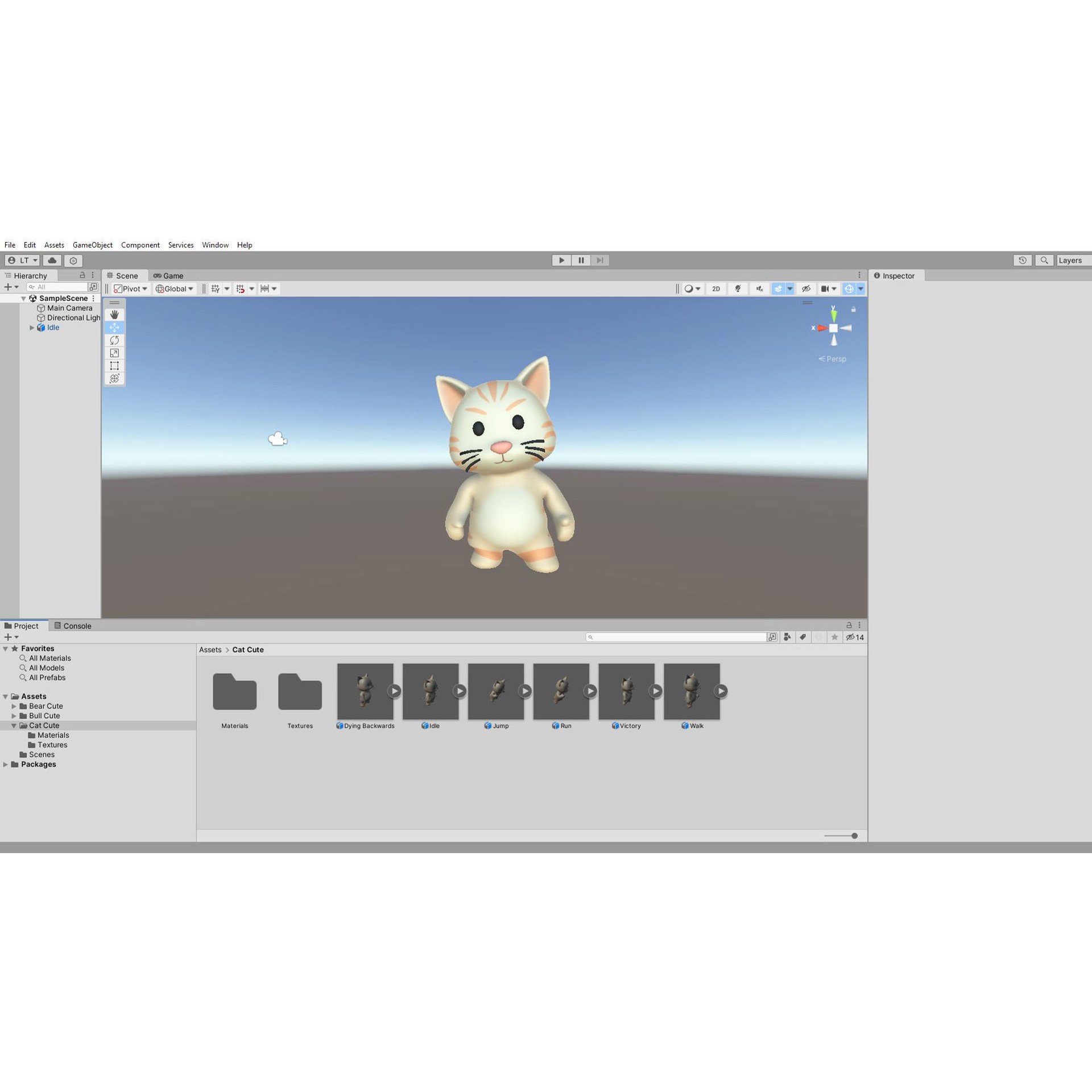 Little Animal Baby 3D Model – Low Poly Animated Pack, FBX, Blender - View 15