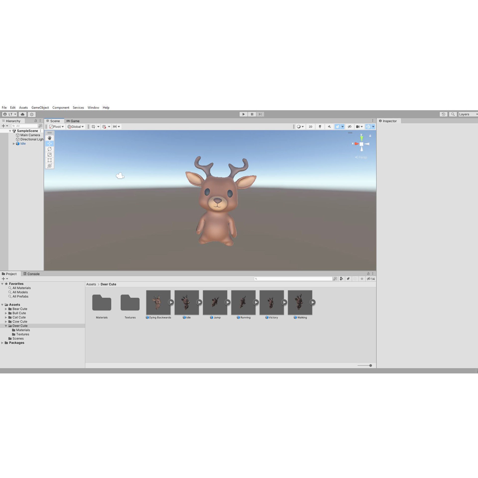 Little Animal Baby 3D Model – Low Poly Animated Pack, FBX, Blender - View 16