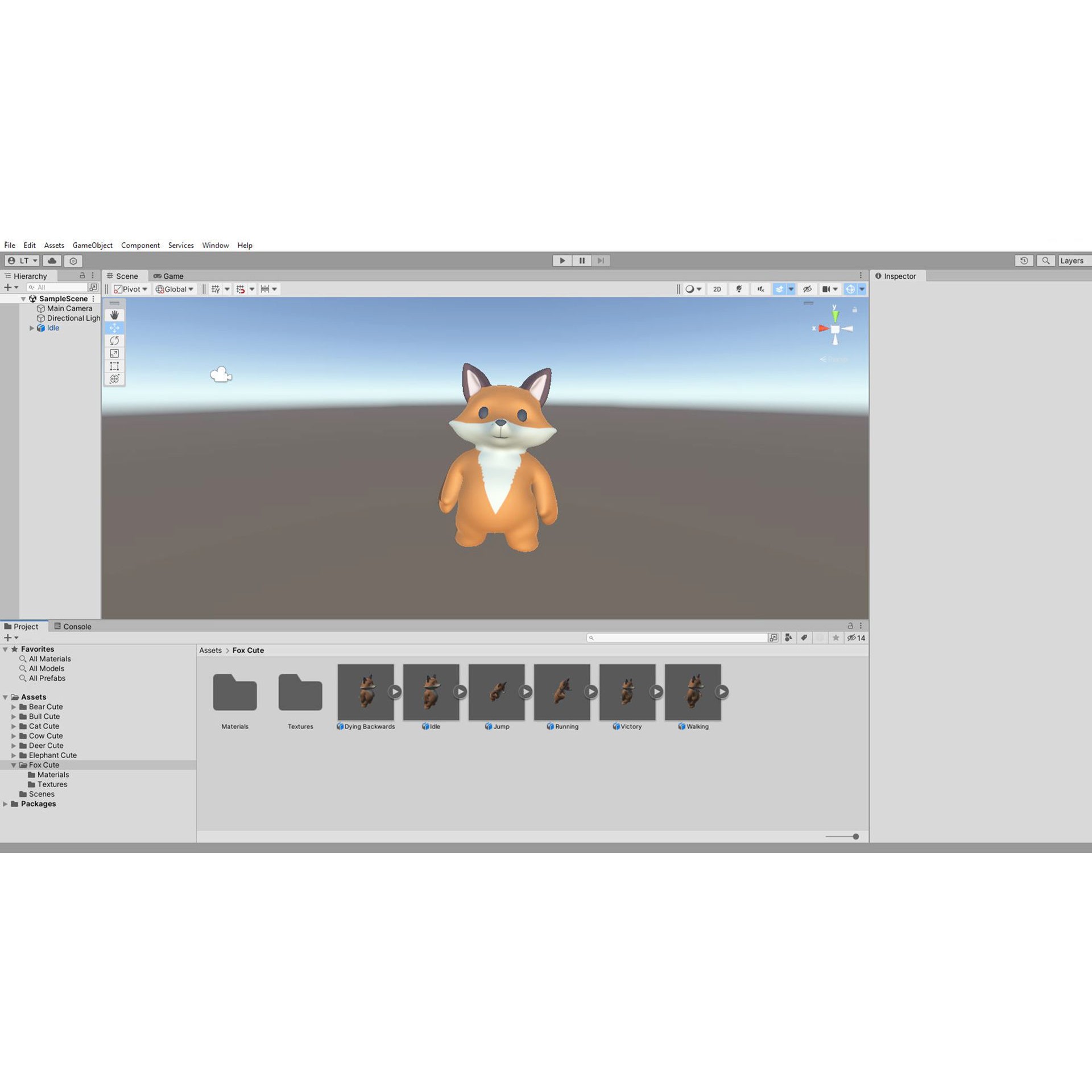 Little Animal Baby 3D Model – Low Poly Animated Pack, FBX, Blender - View 18