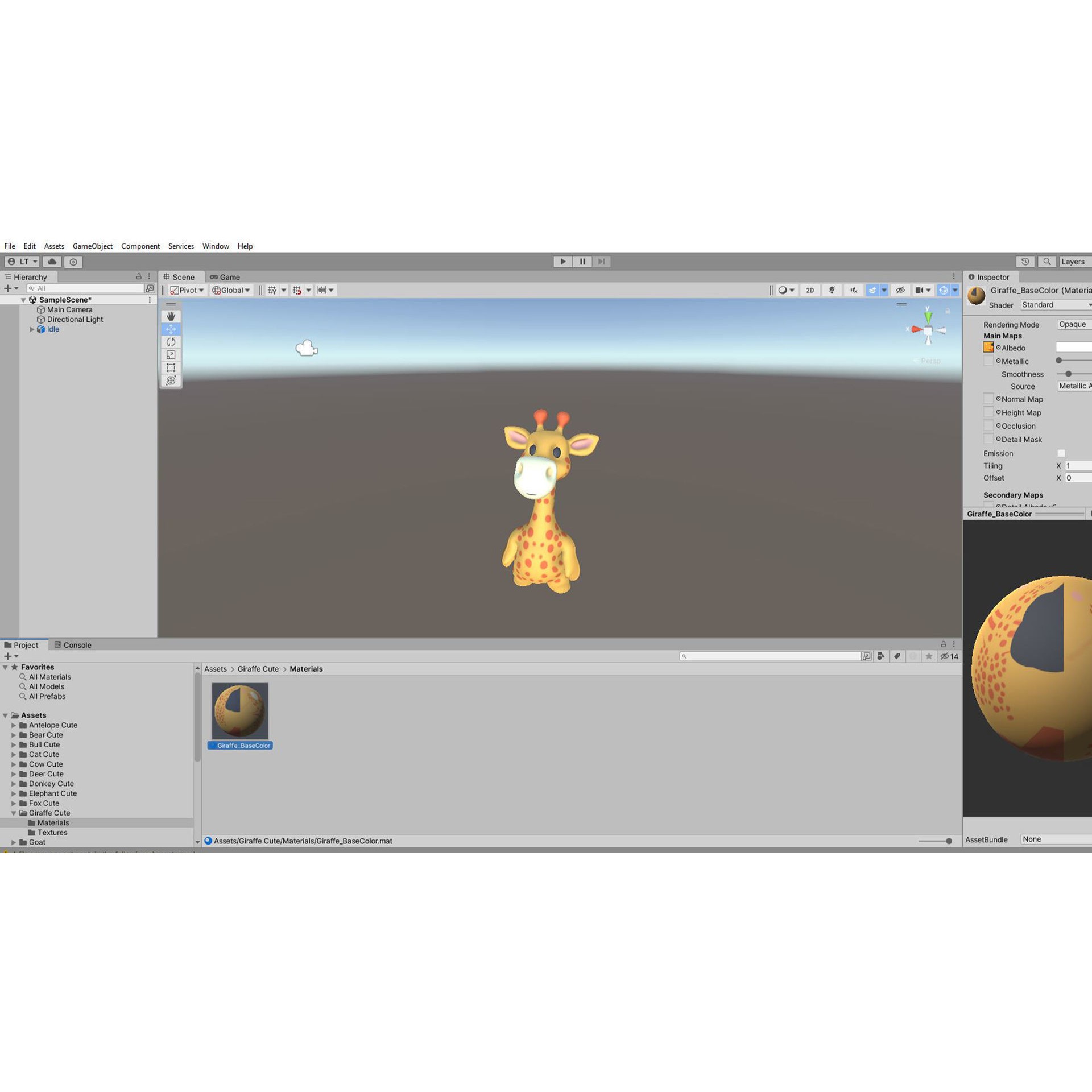 Little Animal Baby 3D Model – Low Poly Animated Pack, FBX, Blender - View 30