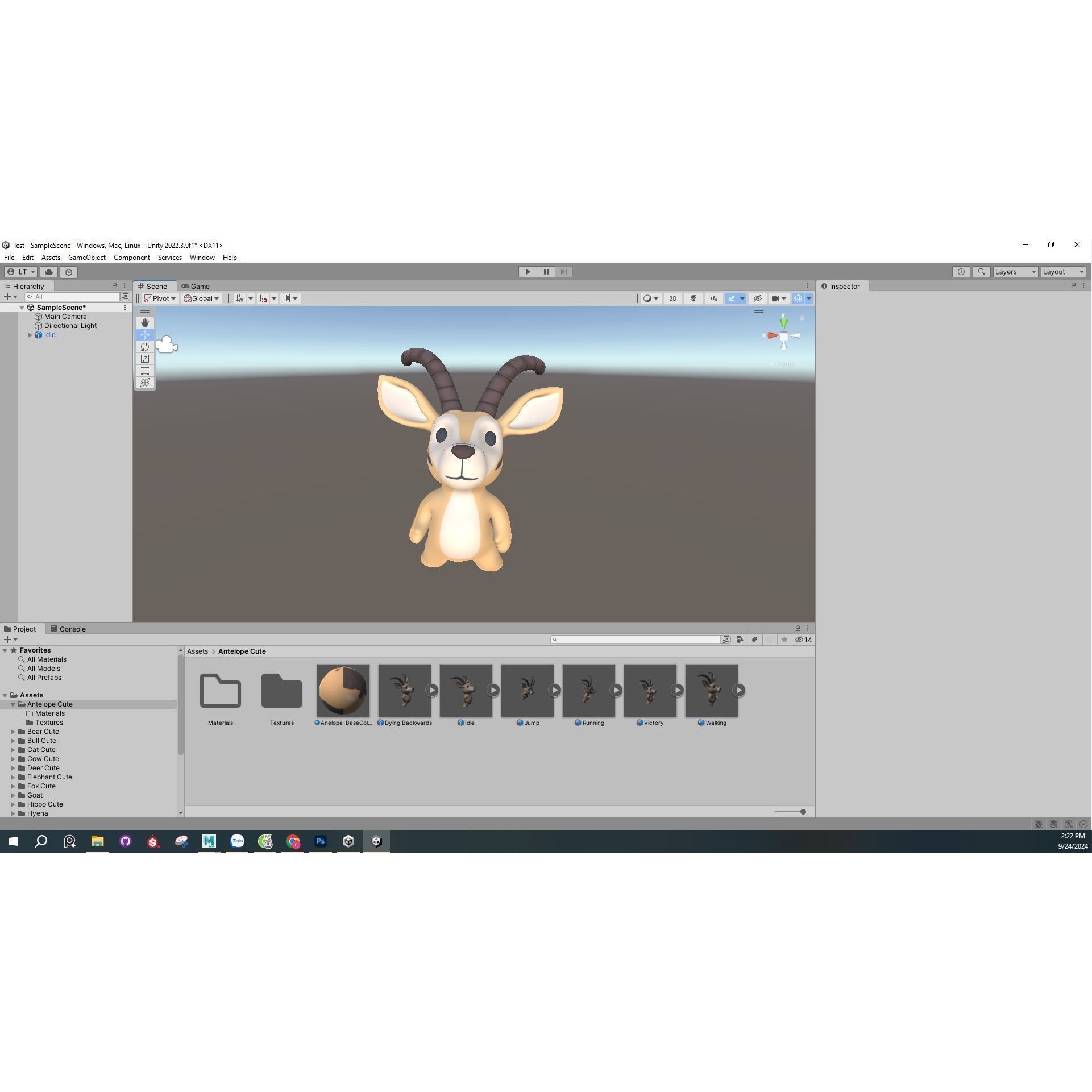 Little Animal Baby 3D Model – Low Poly Animated Pack, FBX, Blender - View 41