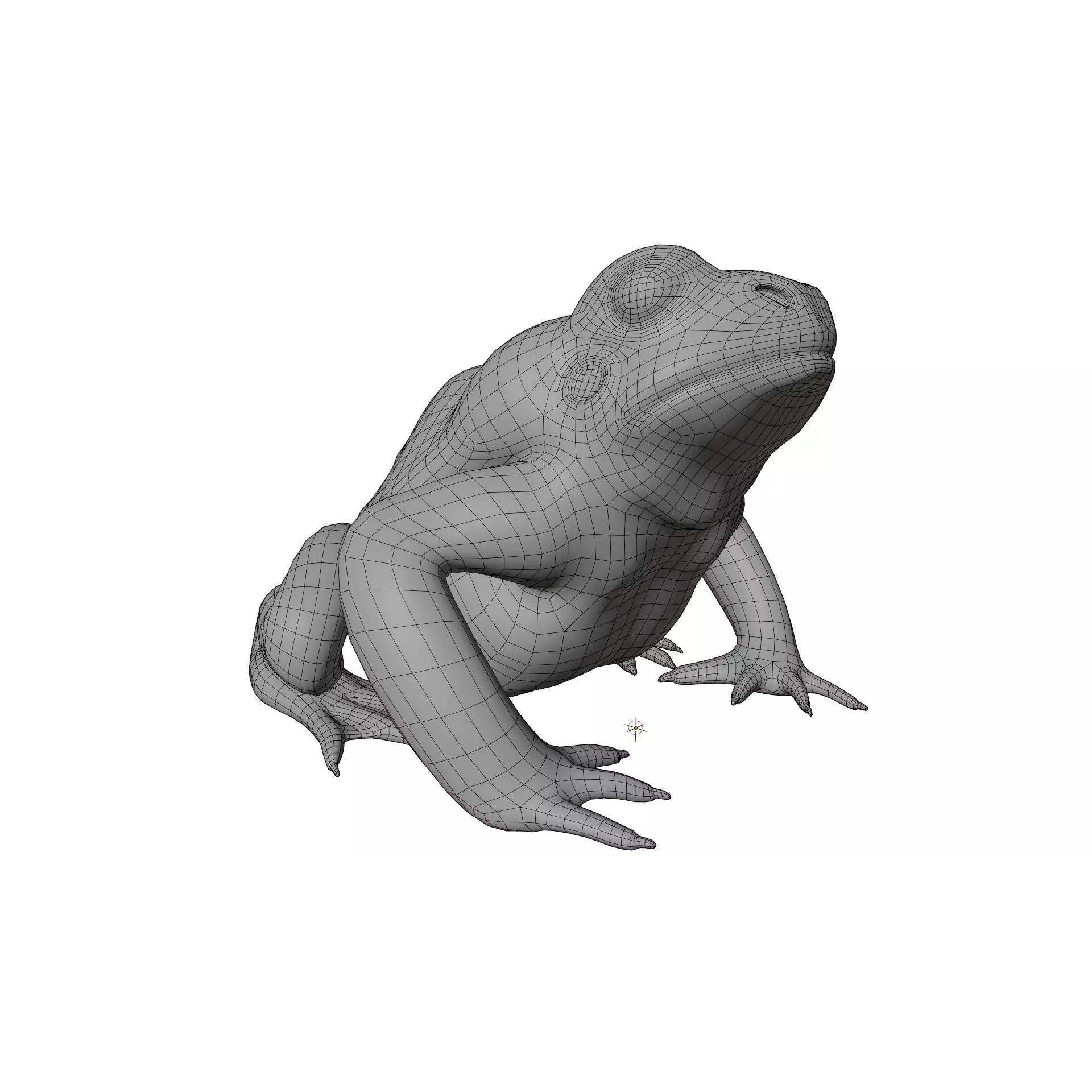 Cane Toad 3D Model – High Poly Game Asset, PBR Textures, FBX, OBJ - View 15
